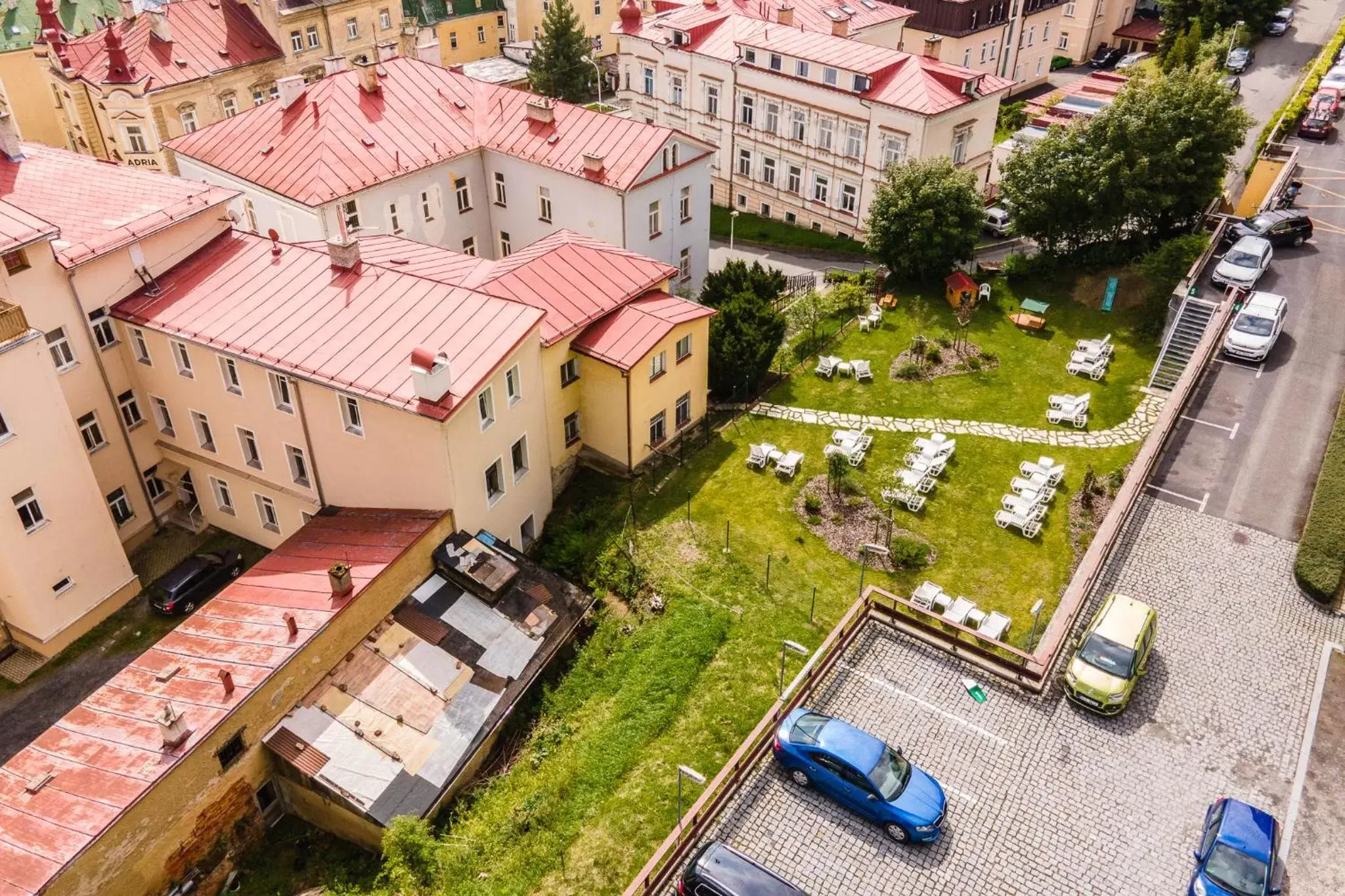 Property building, Bird's-eye View in Spa Hotel Devin