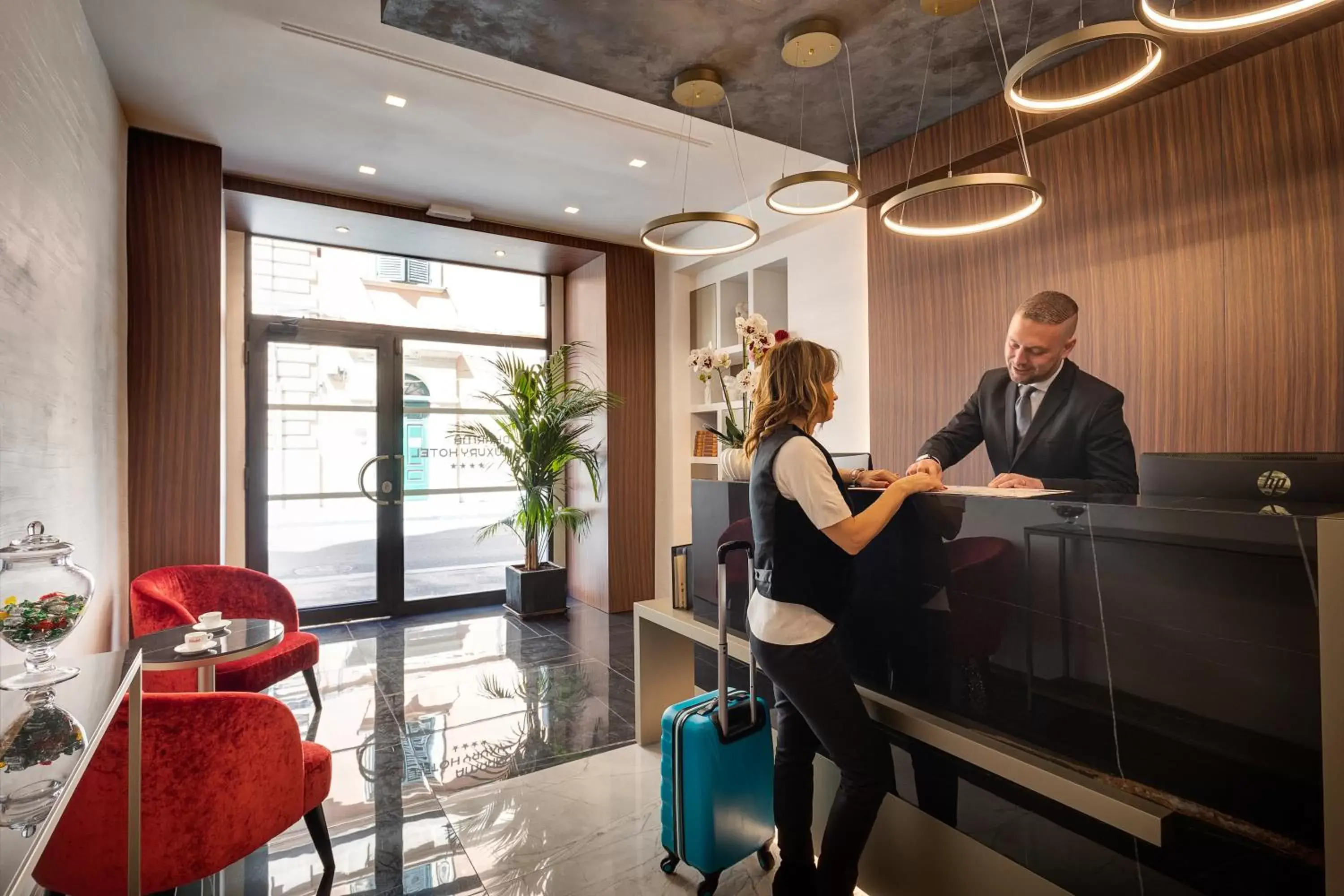 Staff, Lobby/Reception in Dharma Luxury Hotel