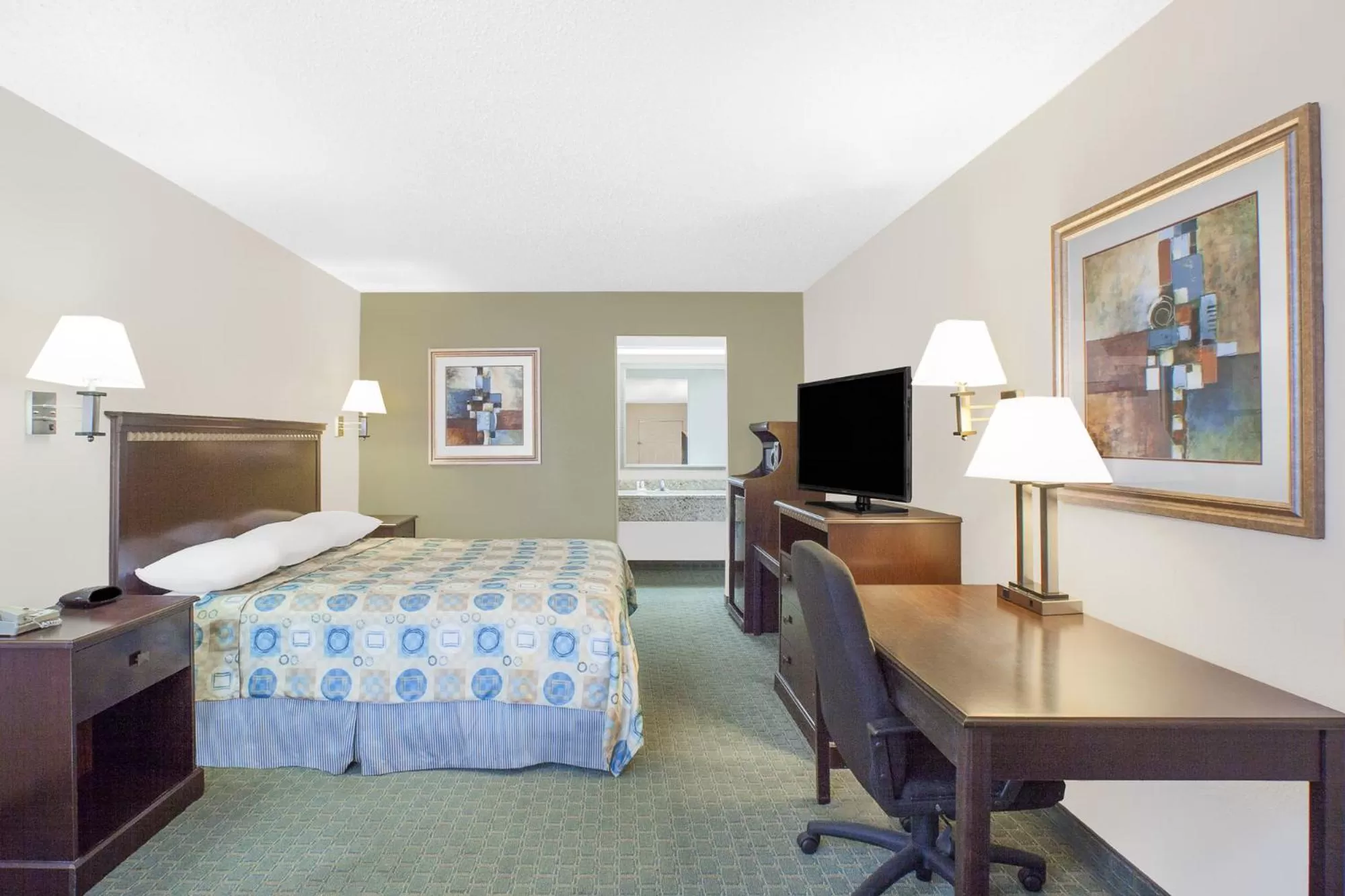 Bed in Super 8 by Wyndham Corpus Christi