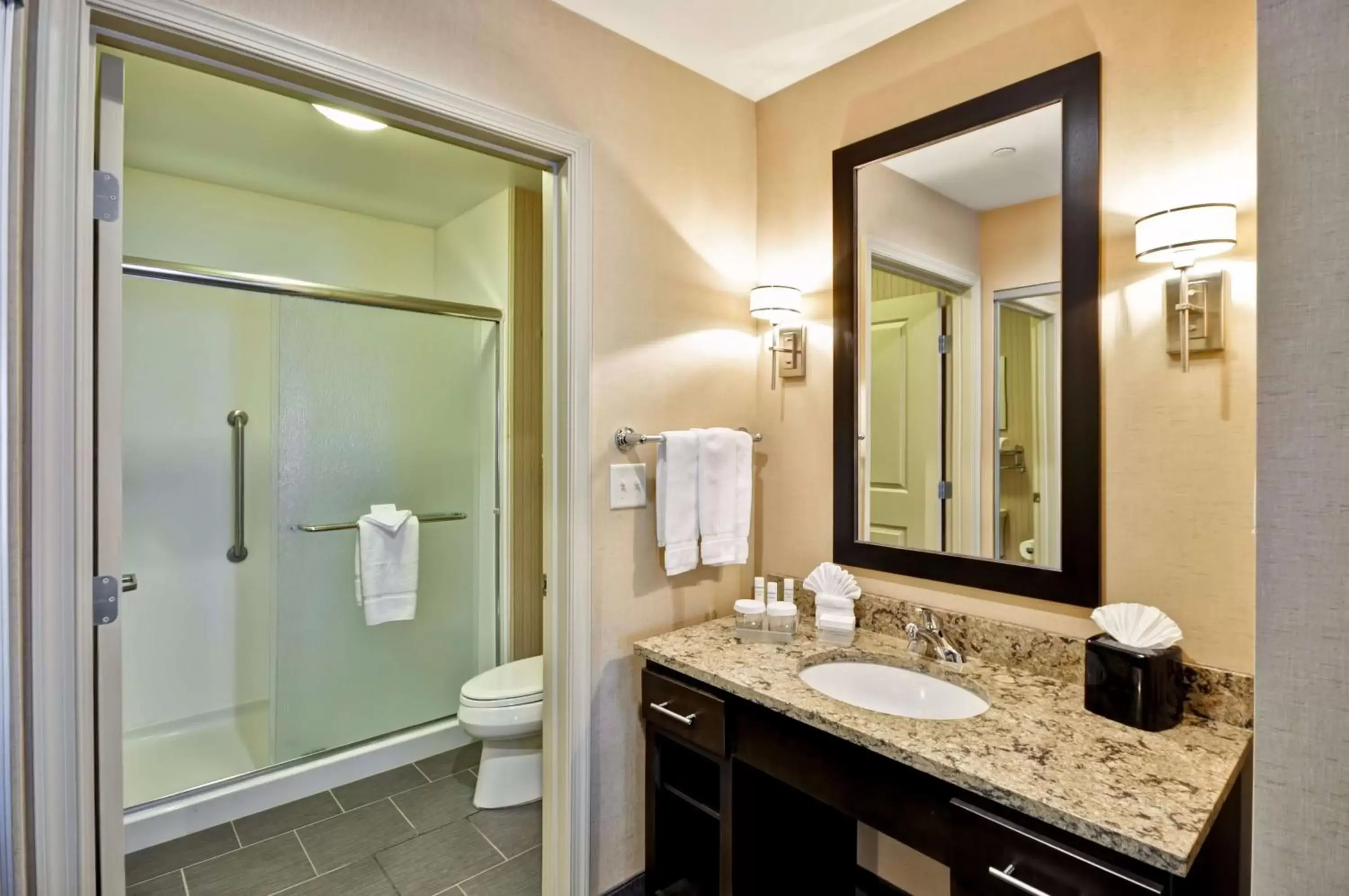 Bathroom in Homewood Suites by Hilton Hartford / Southington CT