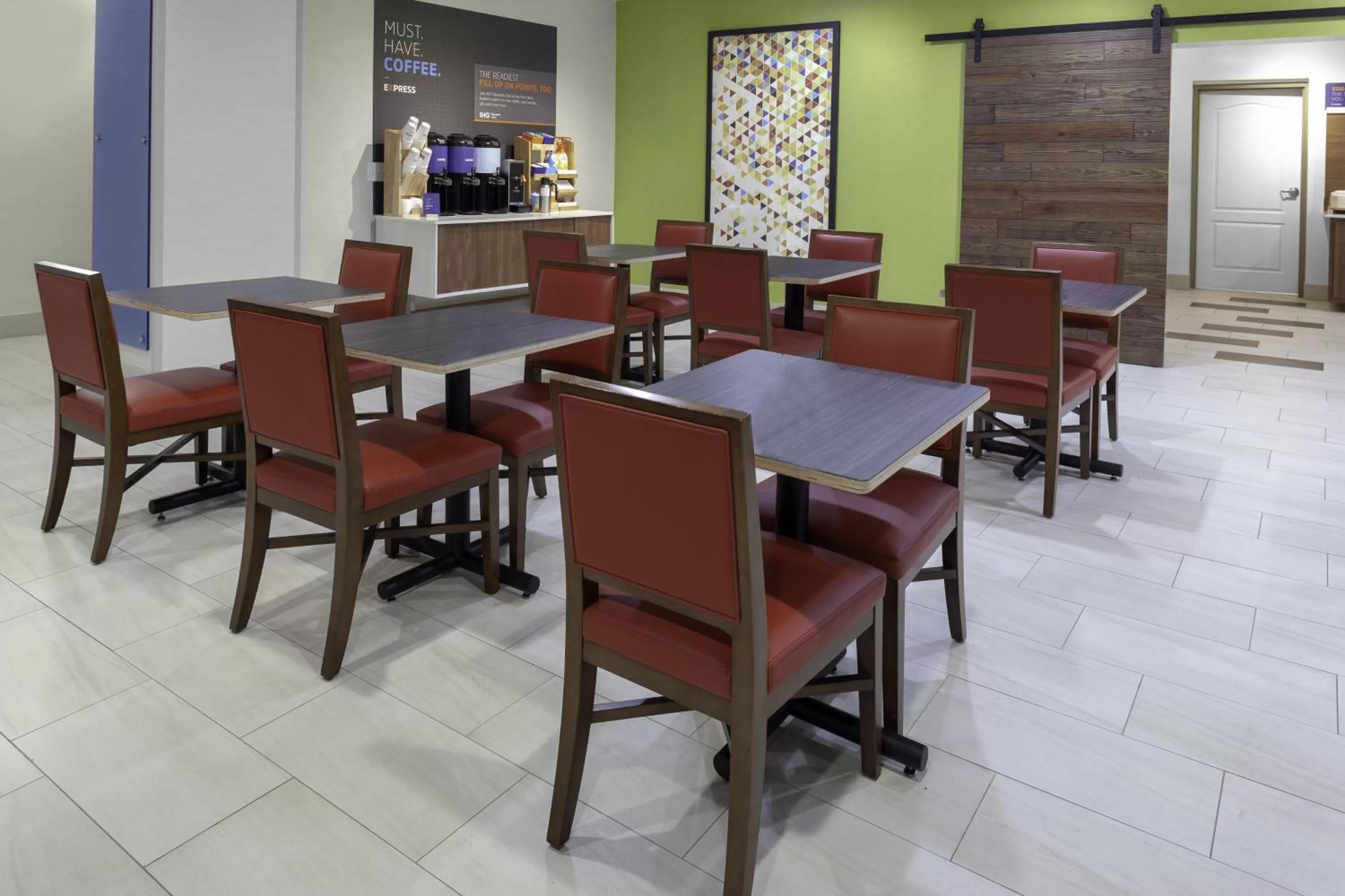 Dining area in Holiday Inn Express Myrtle Beach-Broadway at the Beach by IHG