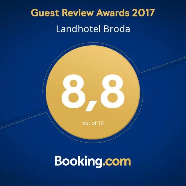 Certificate/Award in Landhotel Broda