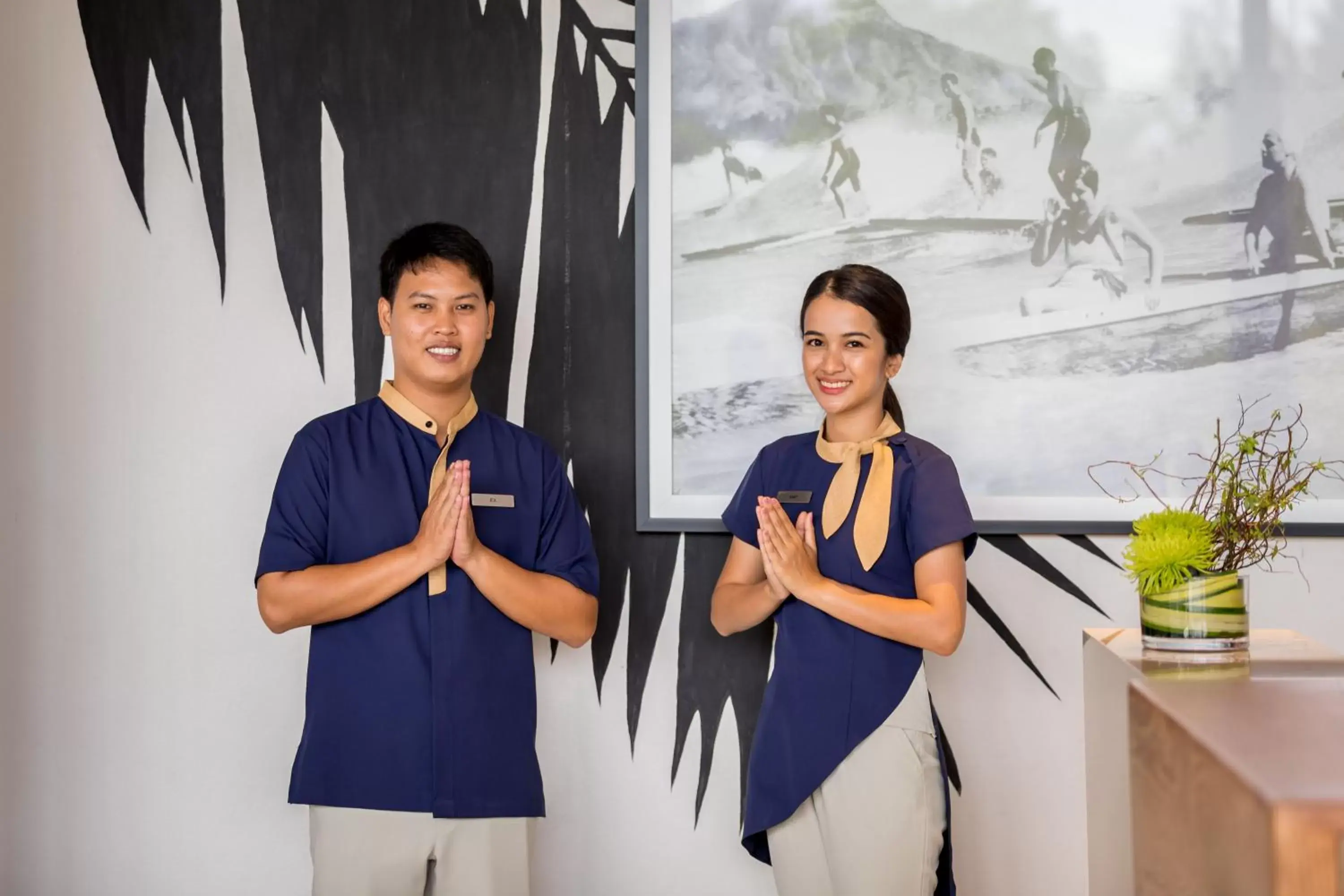 Staff in Outrigger Khao Lak Beach Resort - SHA Extra Plus