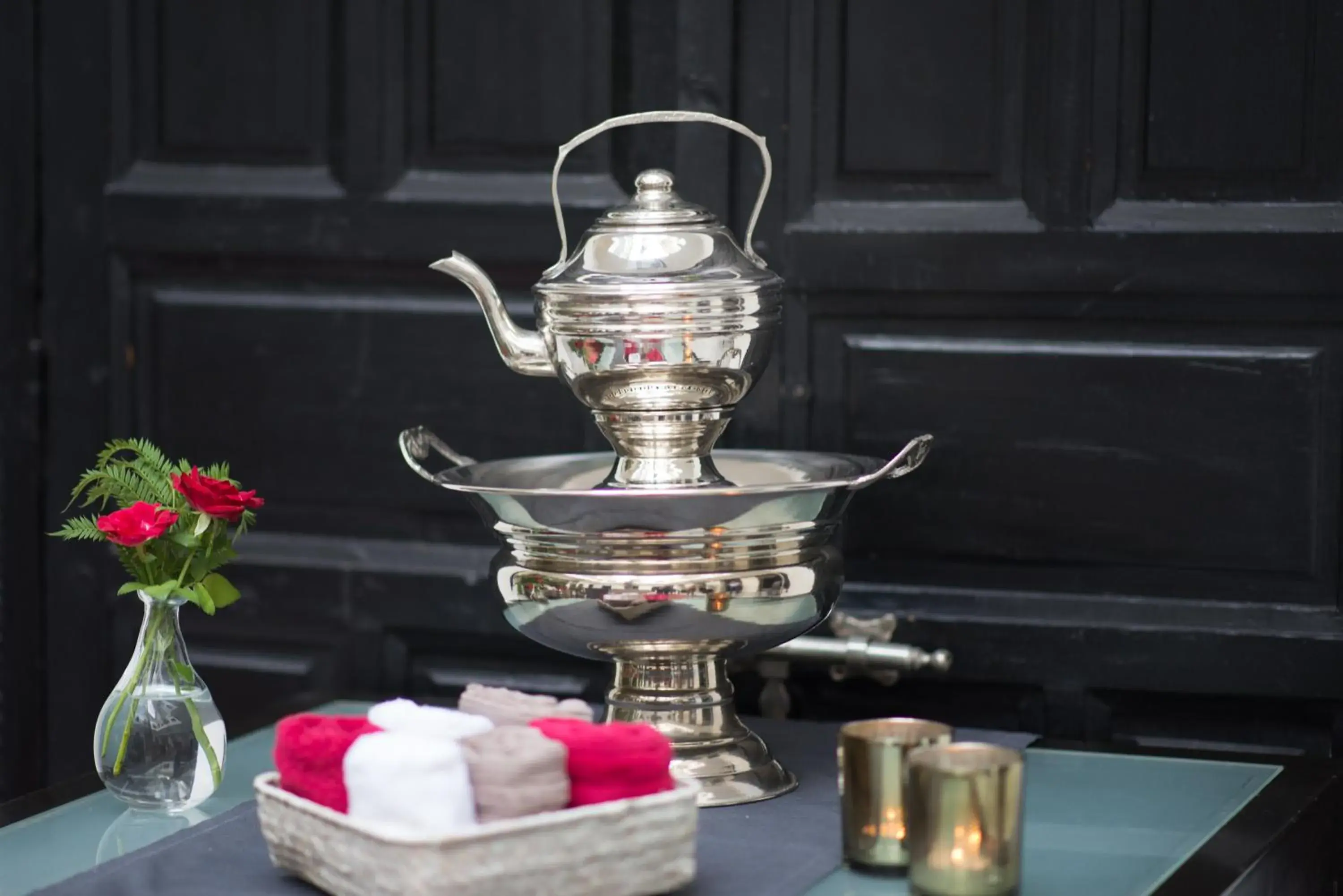 Decorative detail, Coffee/Tea Facilities in Riad Villa Weng & Spa