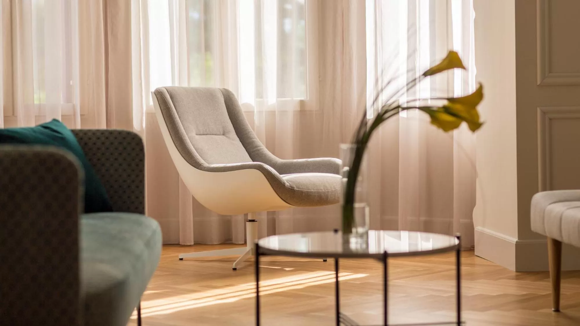 Living room in Park Hotel Viljandi