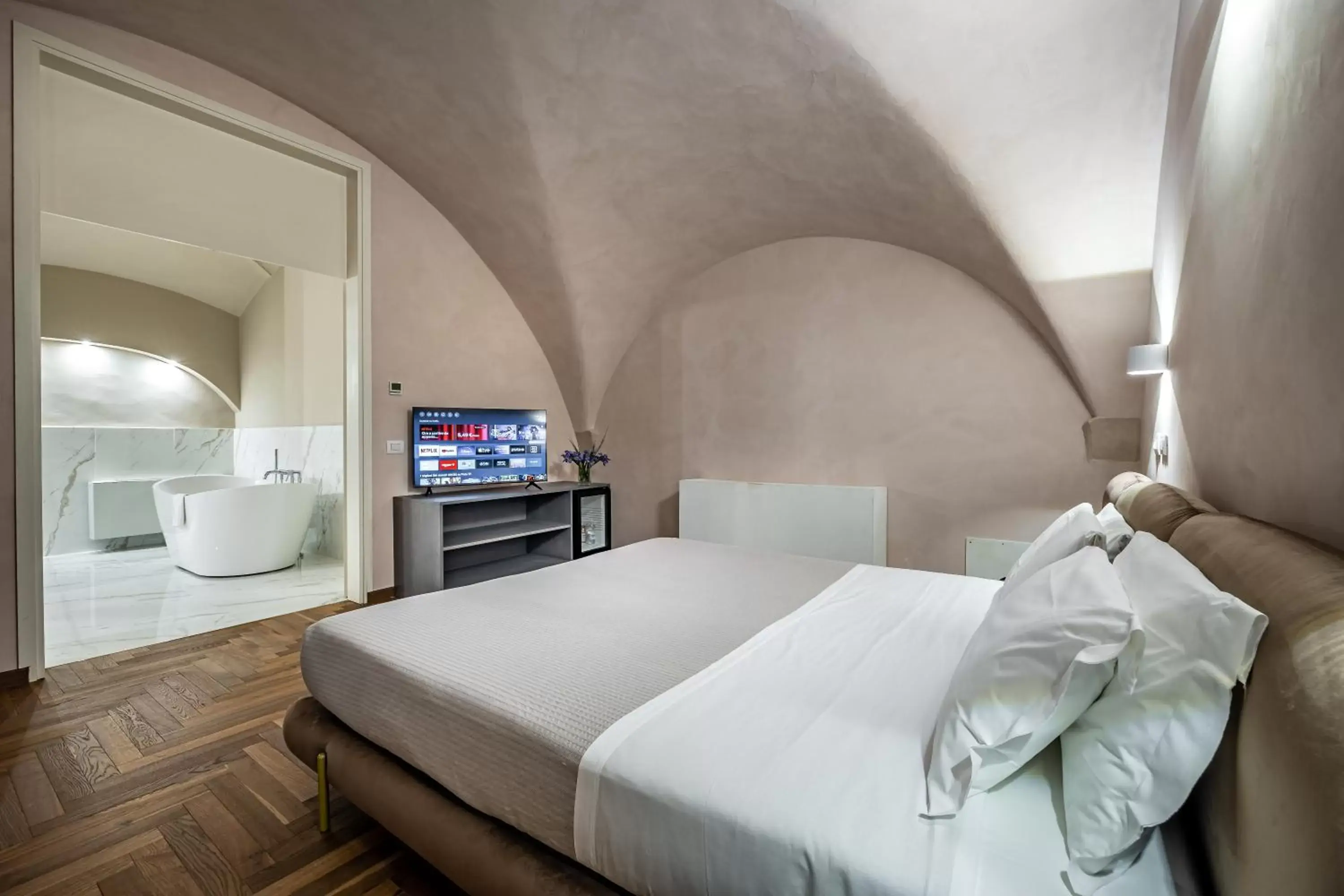 TV and multimedia, Bed in Hotel La Scaletta al Ponte Vecchio