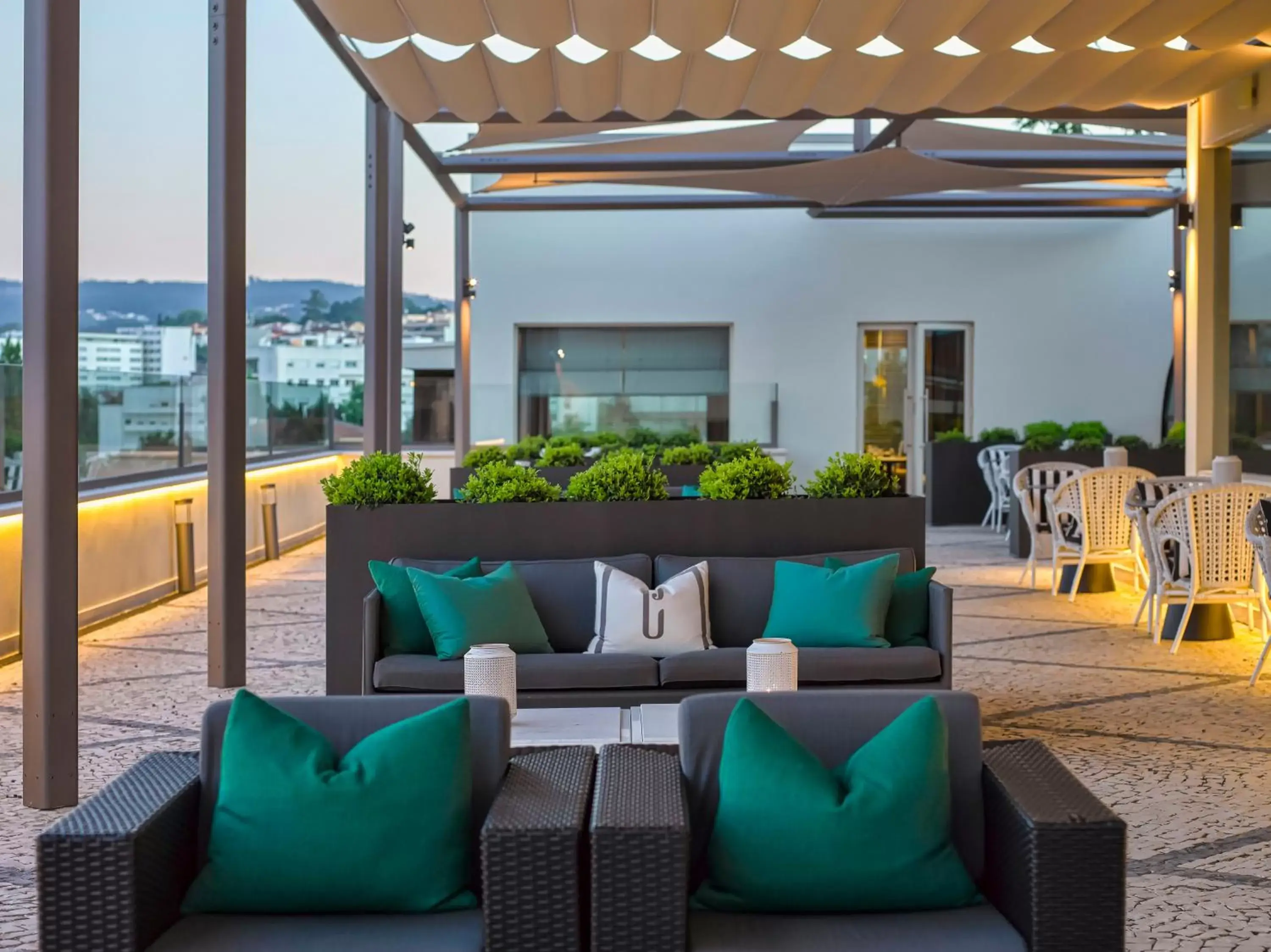 Balcony/Terrace in Cidnay Santo Tirso - Charming Hotel & Executive Center