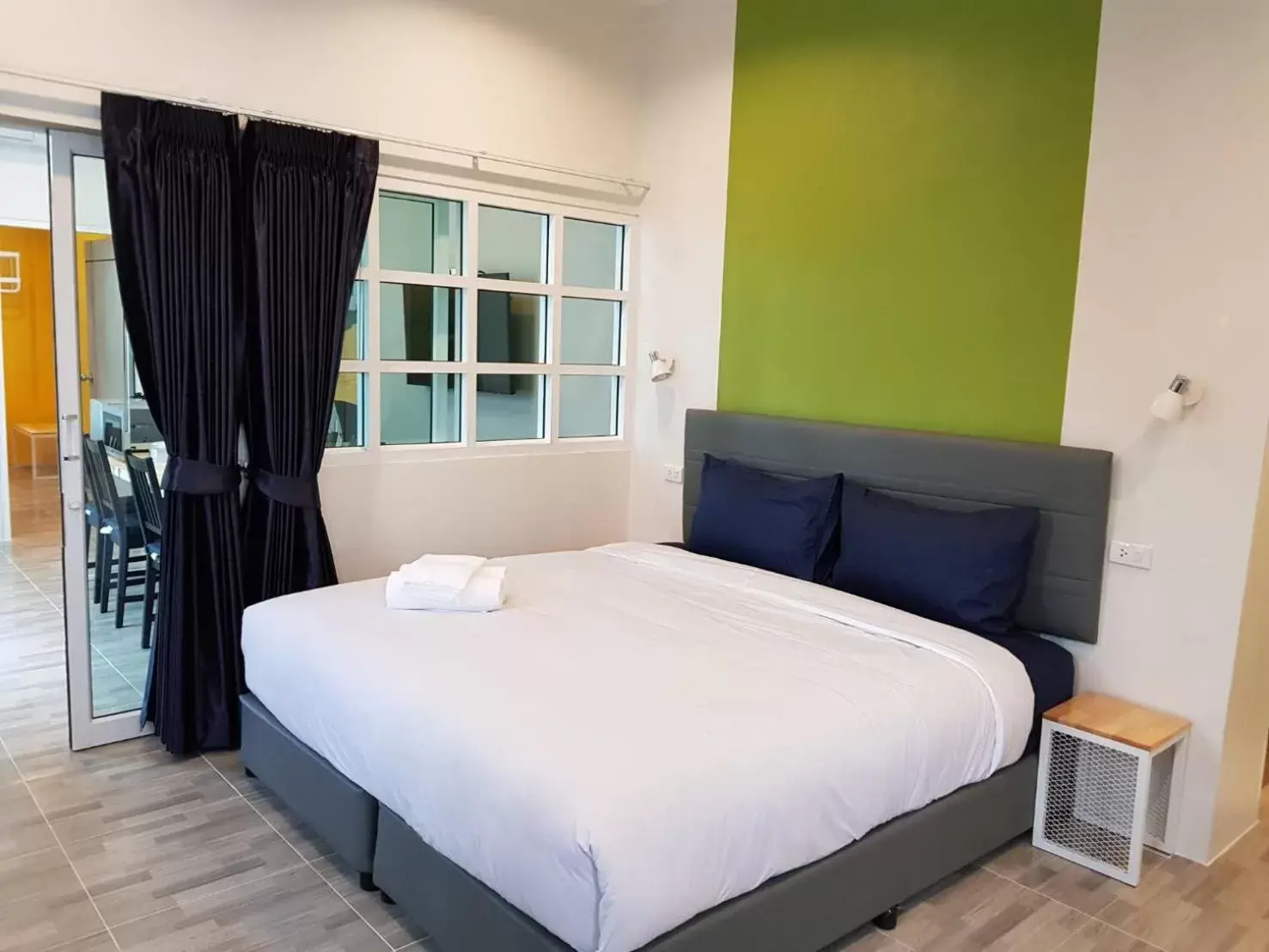 Bed in The Cube Resort Bed in The Cube Resort