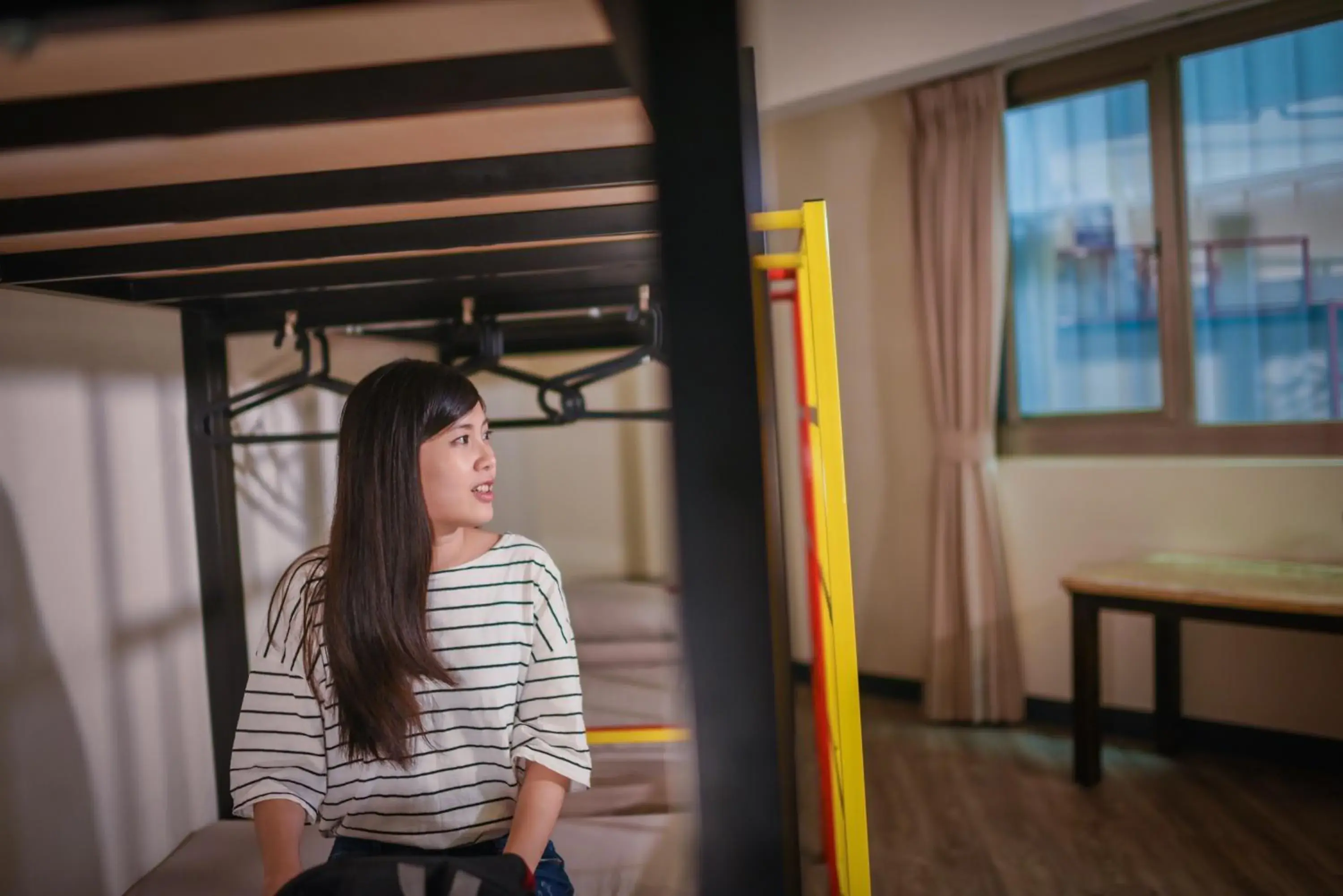 bunk bed in D'Well Hostel bunk bed in D'Well Hostel