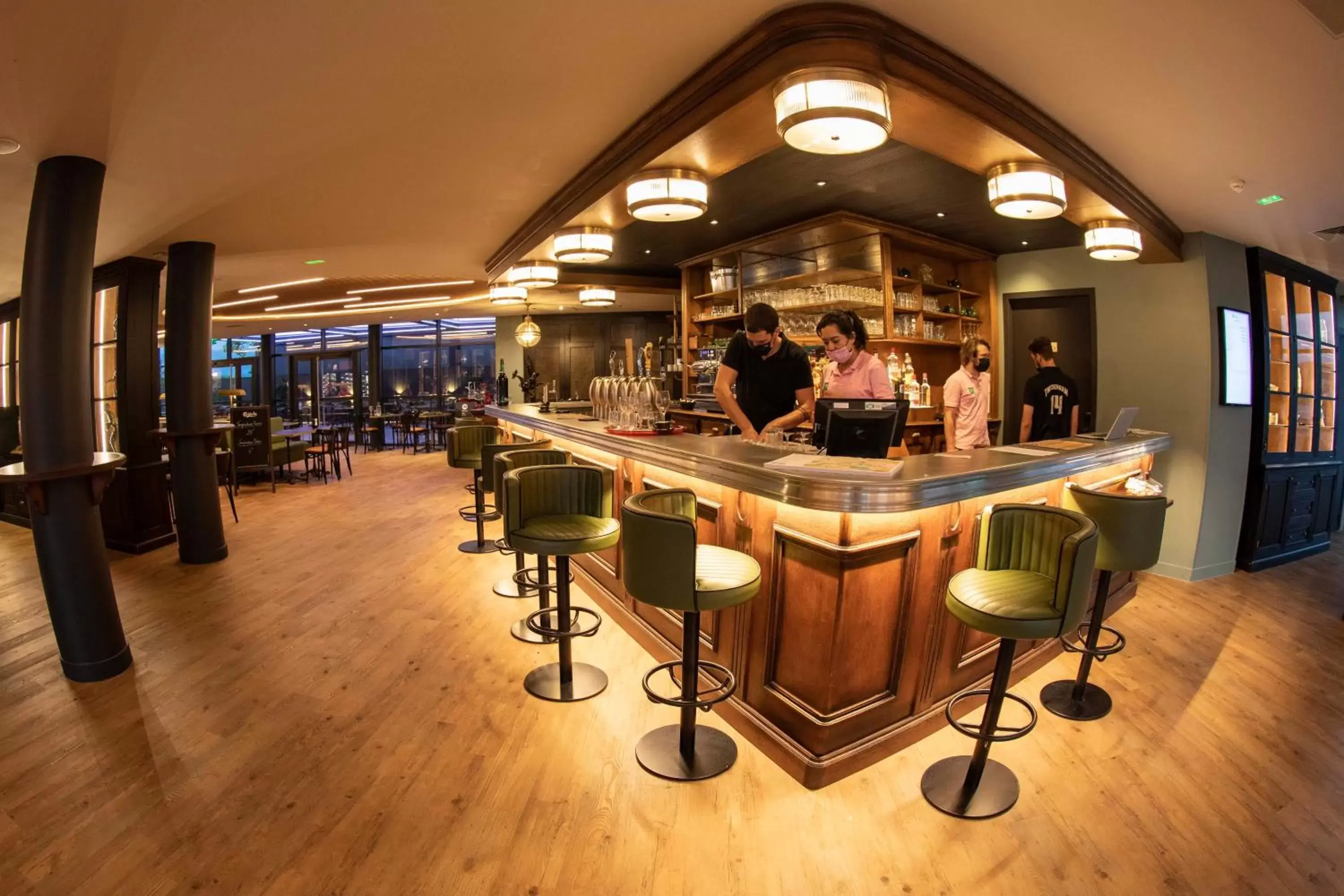 Lounge or bar in ibis Styles Castelnaudary Lounge or bar in ibis Styles Castelnaudary