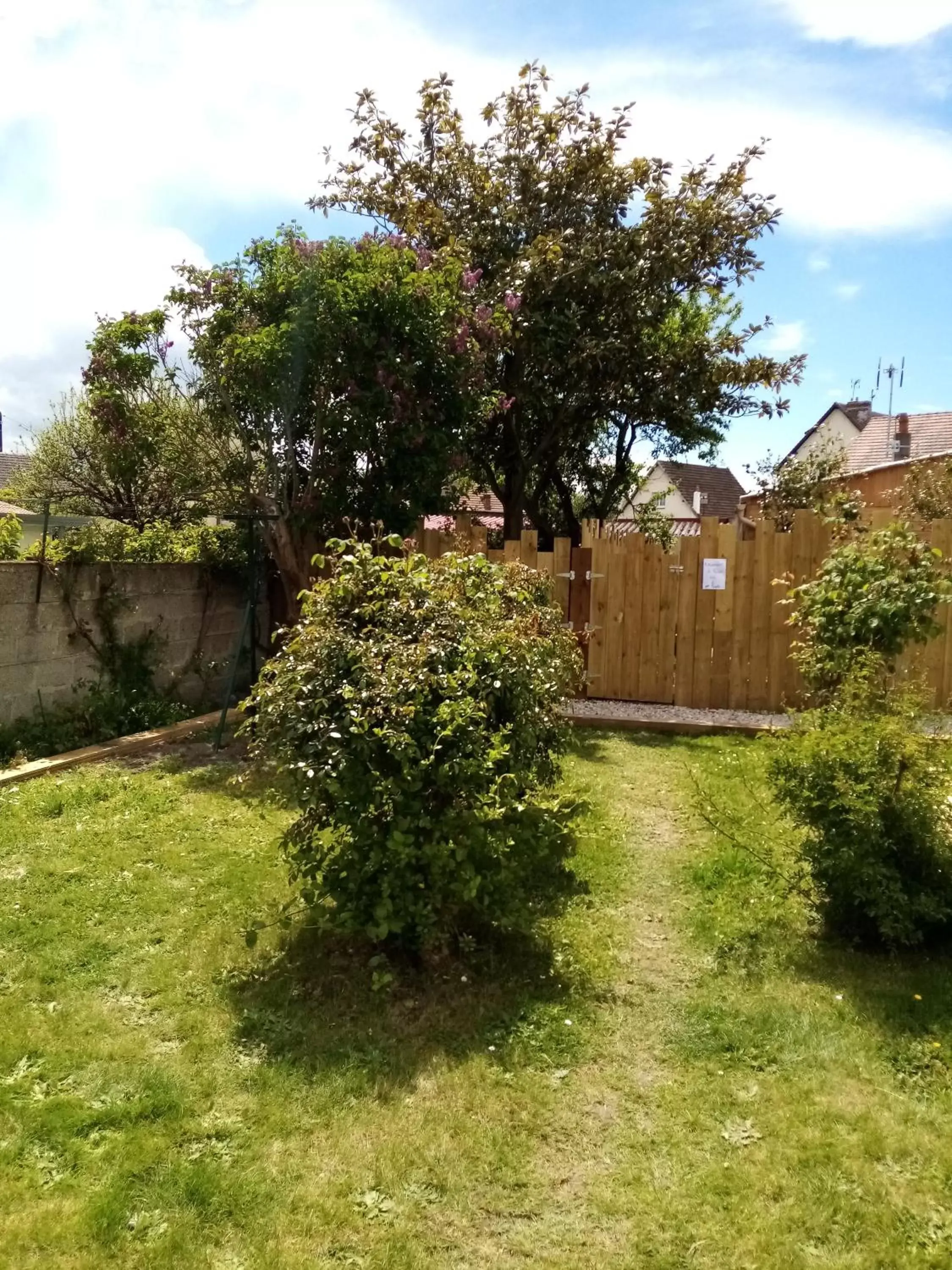 Garden in O Douceurs Sucrées Cabourg