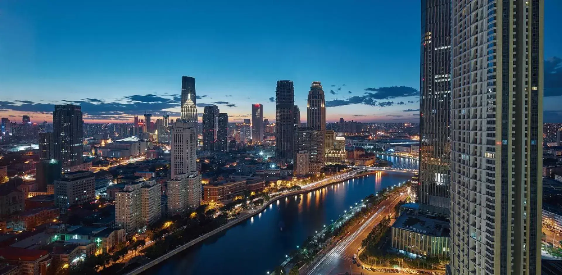 Lake view in Shangri-La Tianjin Lake view in Shangri-La Tianjin