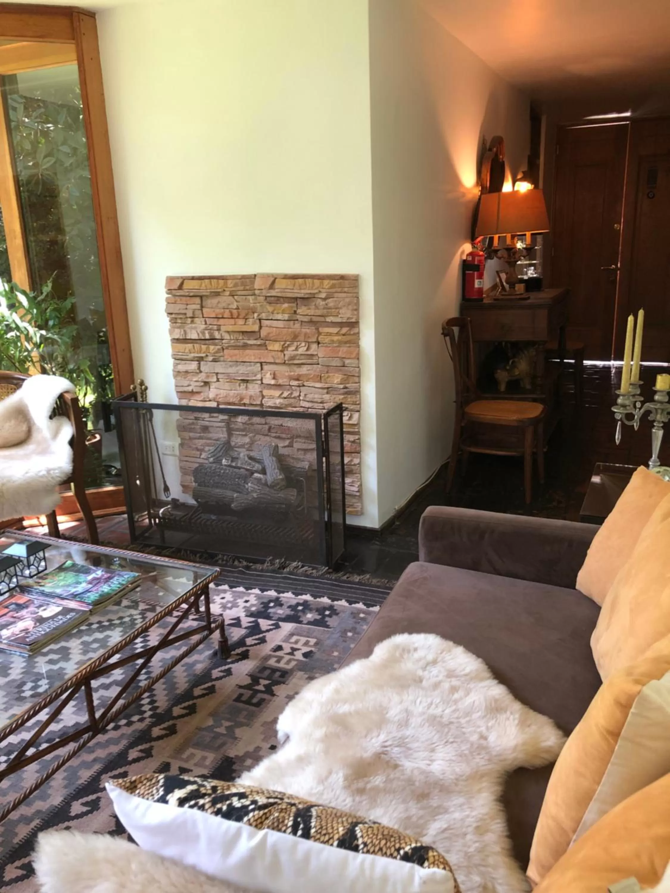 Living room in Rent apart Las Condes