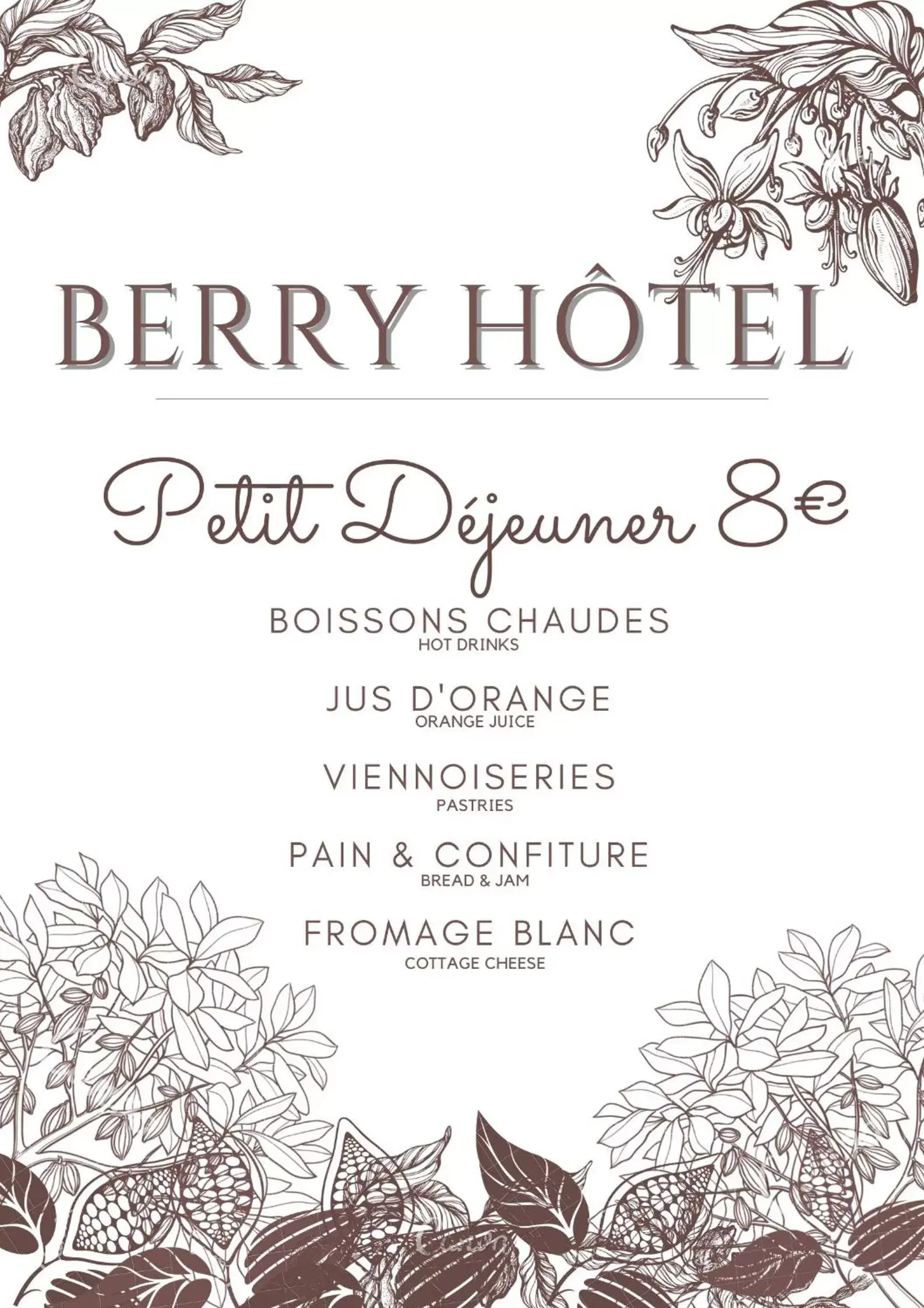 Breakfast in Berry Hôtel La Châtre
