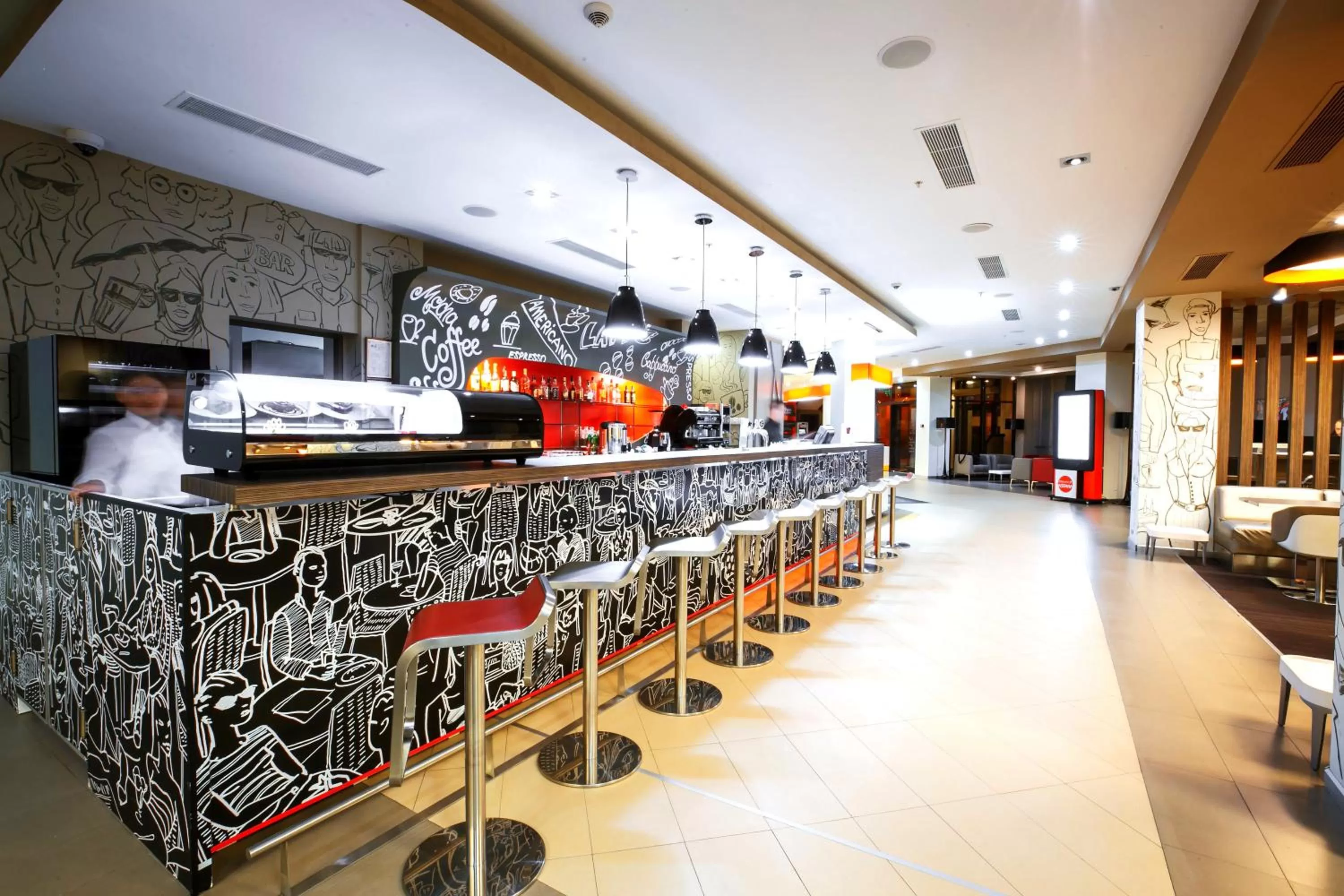 Lobby or reception in Ibis Astana