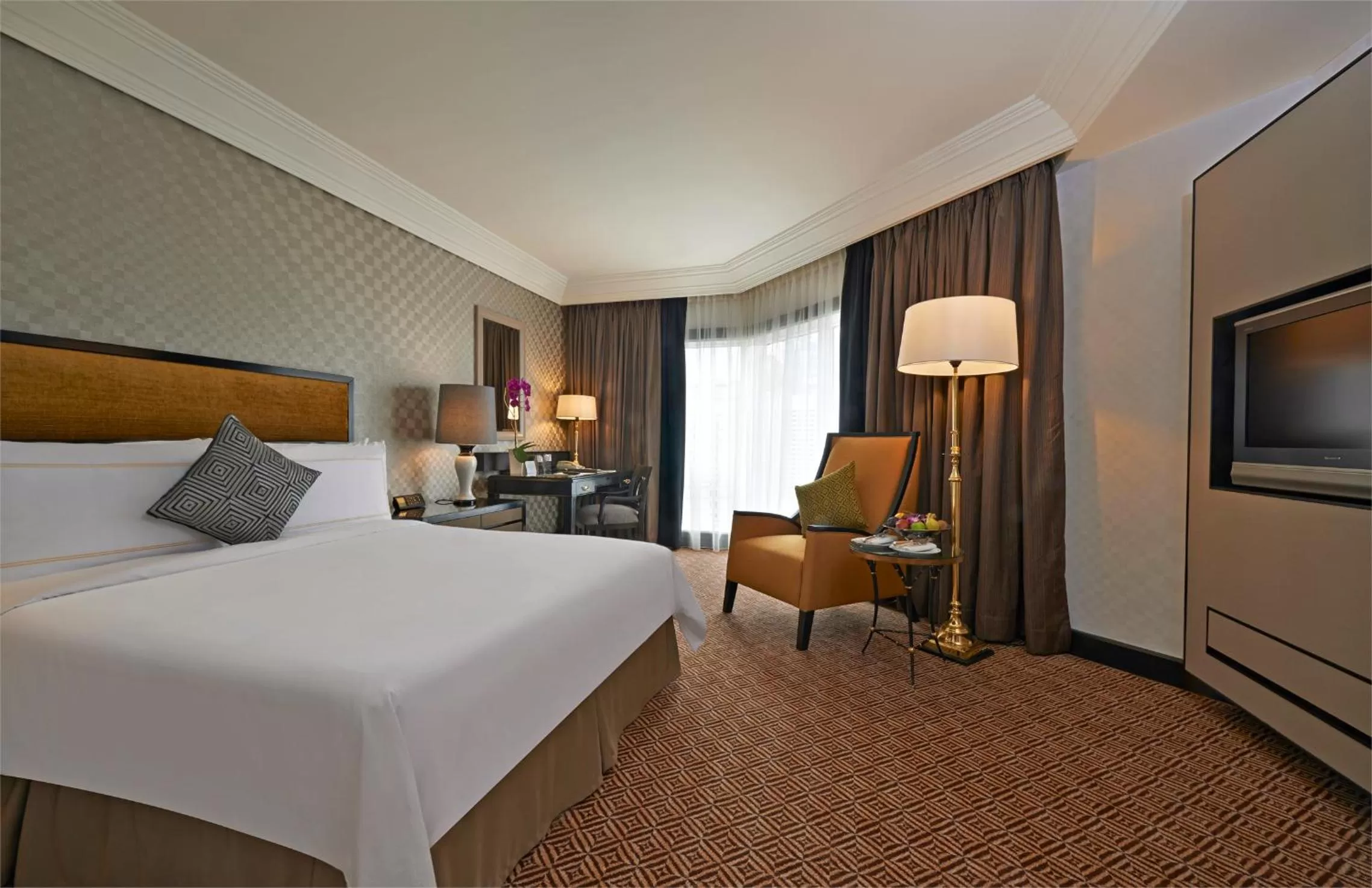 Photo of the whole room, Bed in Grand Millennium Kuala Lumpur
