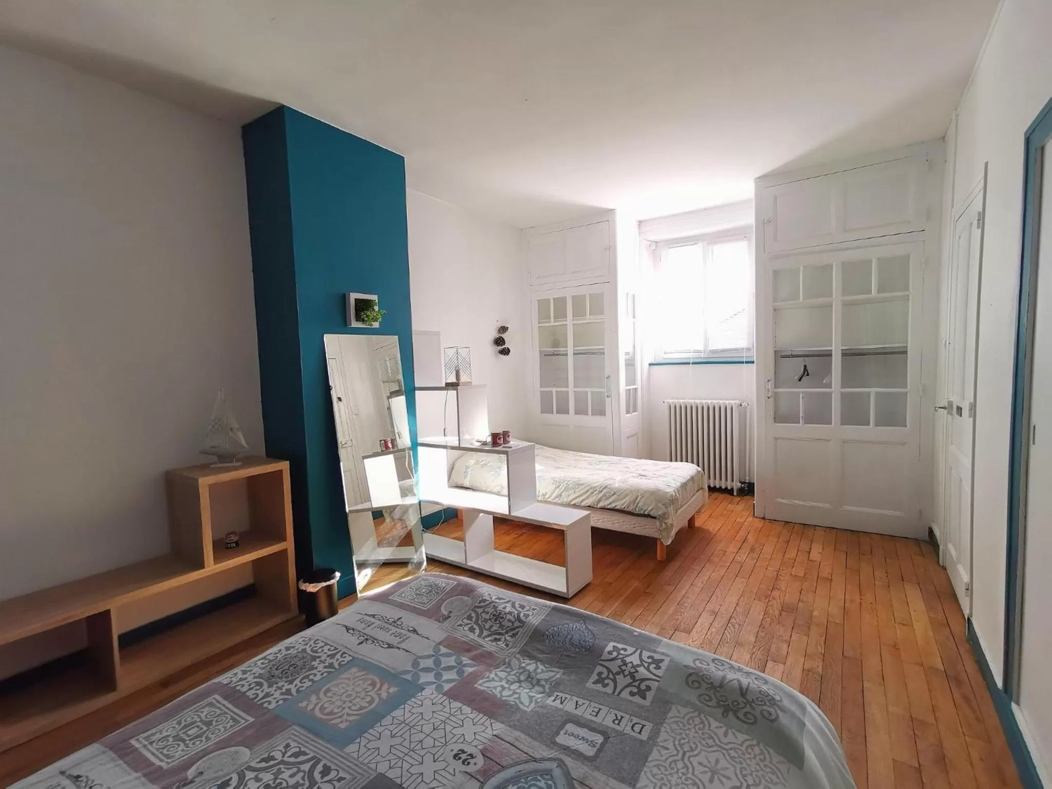 Bed in Chambres d'hôtes La Maison Blanche