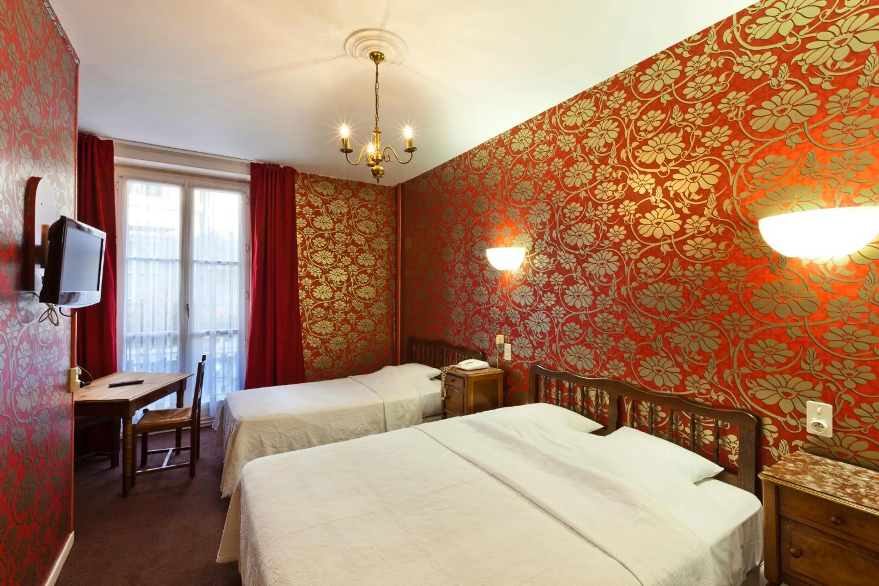 Bedroom, Bed in Hotel Du Nord