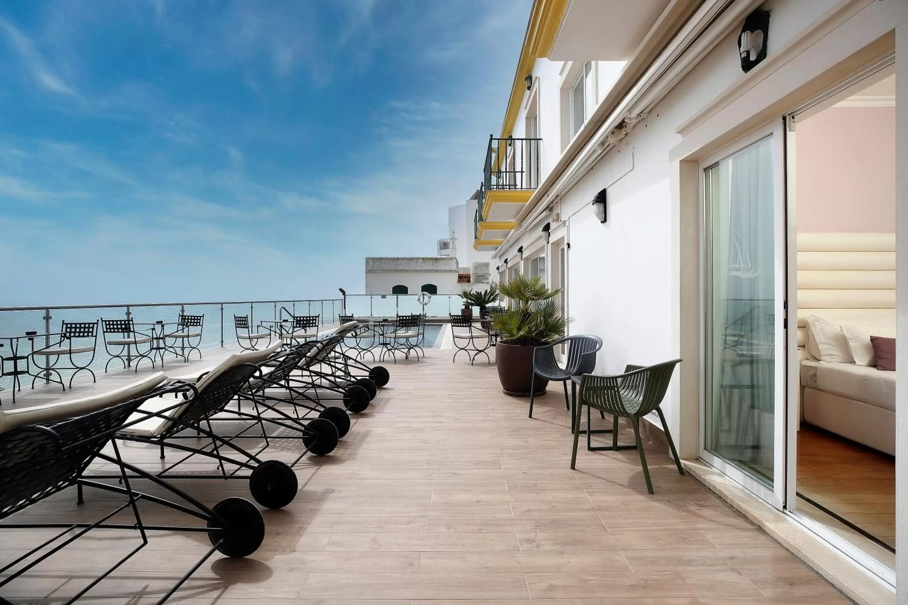 Balcony/Terrace in Vila Sao Vicente Boutique (Adults Only)