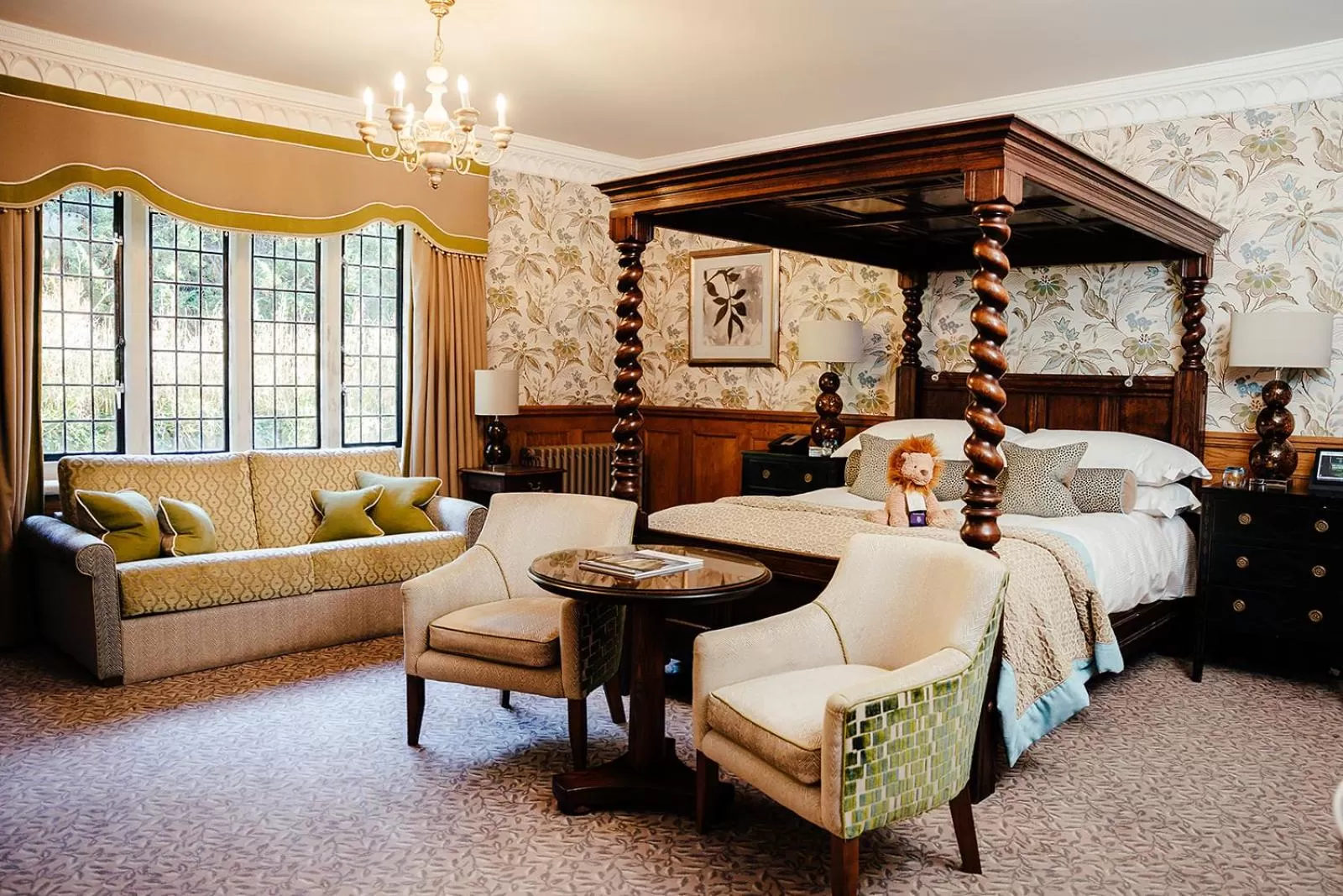 Bed in The Manor House Hotel and Golf Club