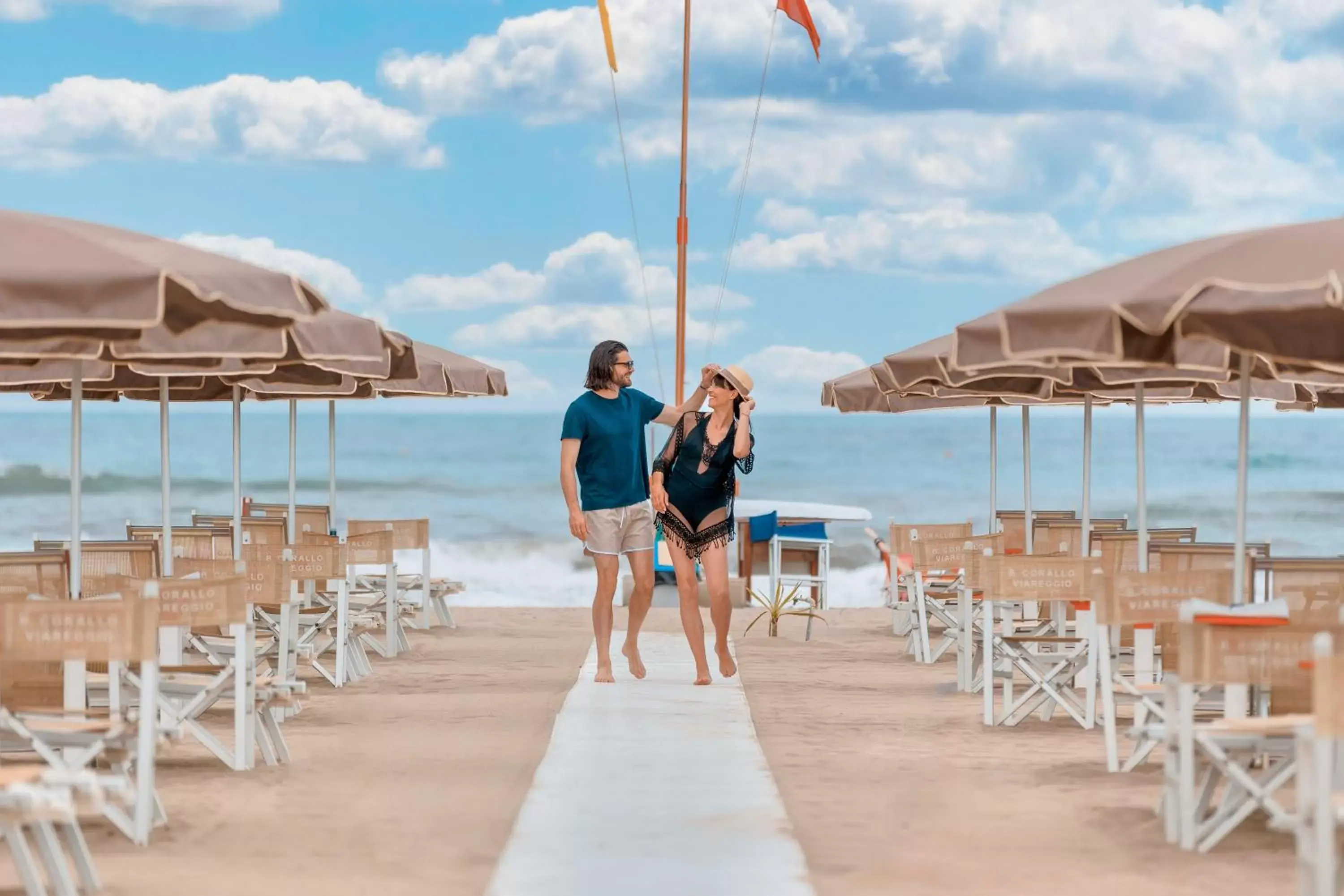 Beach in Hotel Residence Esplanade