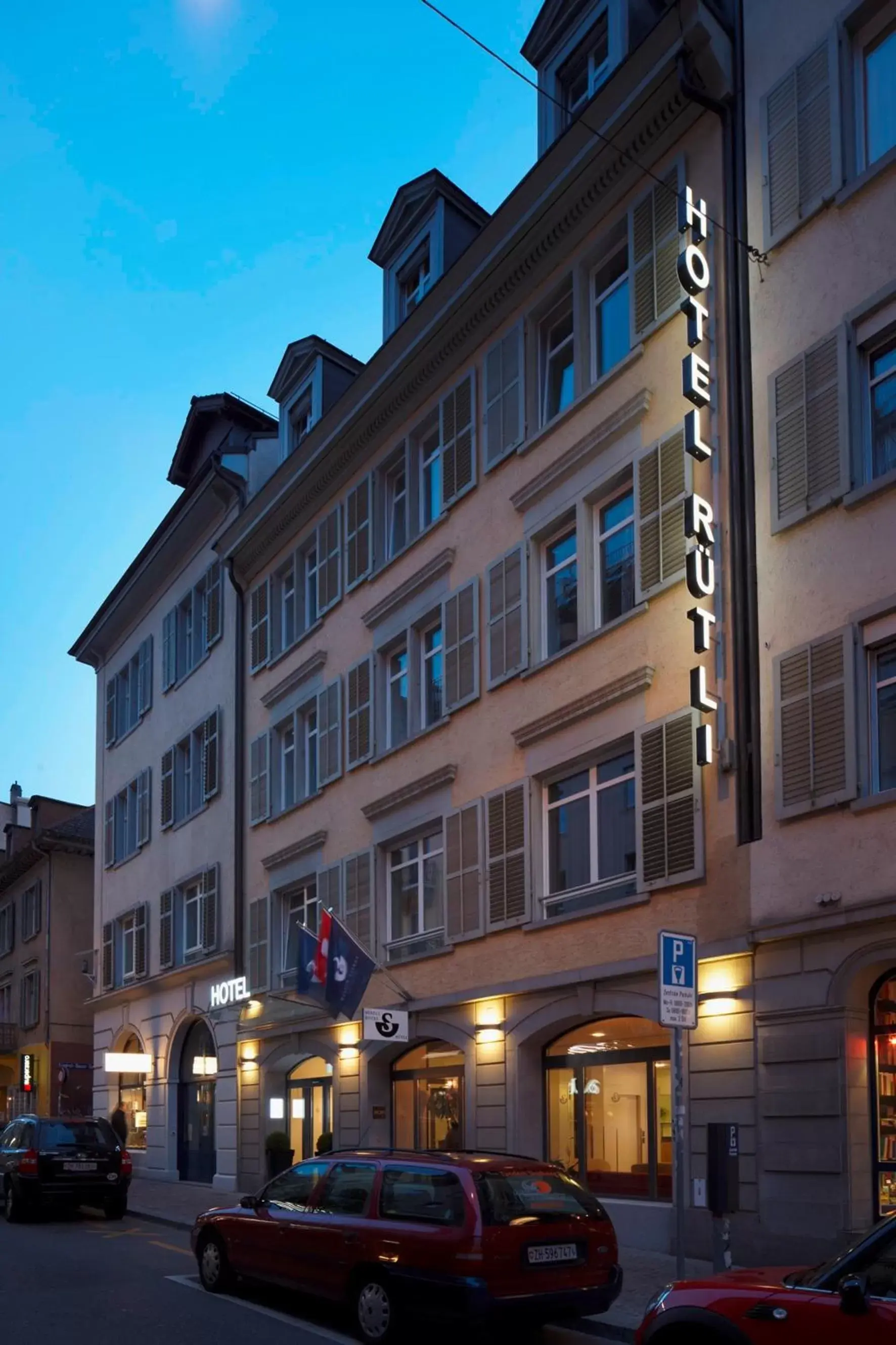 Facade/entrance, Property Building in Sorell Hotel Rütli