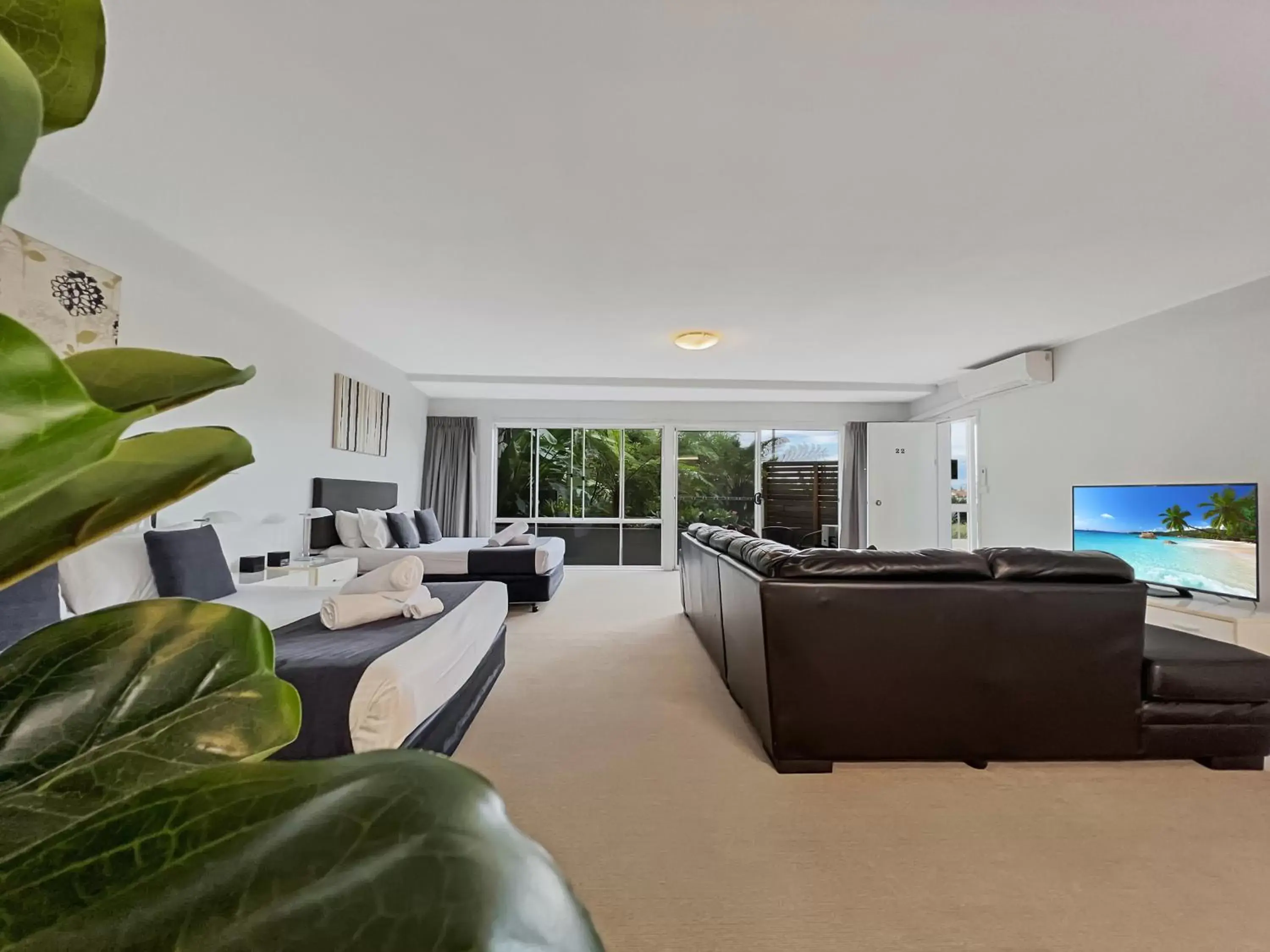 Living room in Albacore Apartments