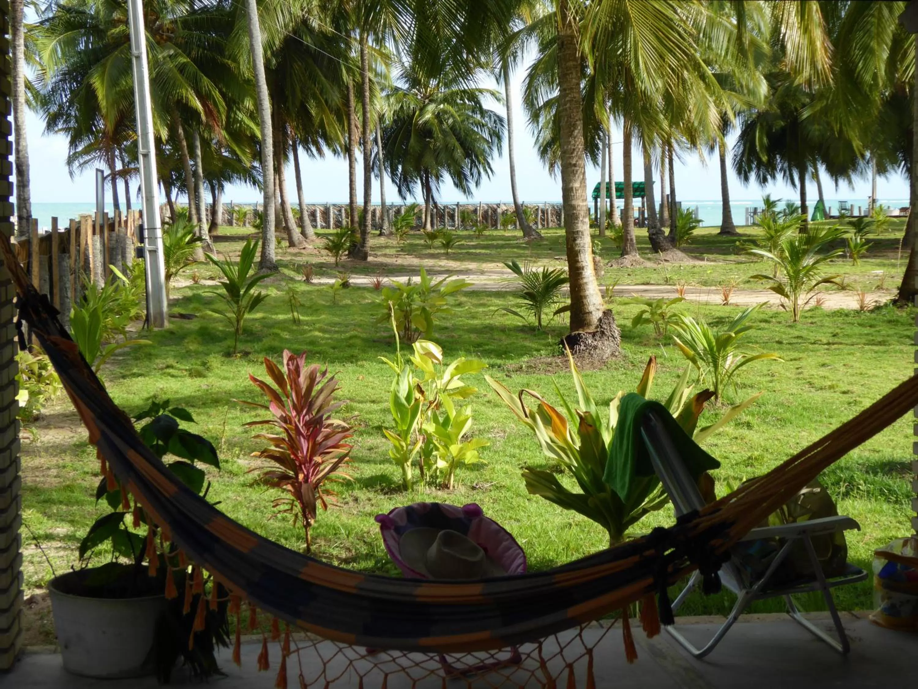Garden view in Pousada e Restaurante Encanto das Águas