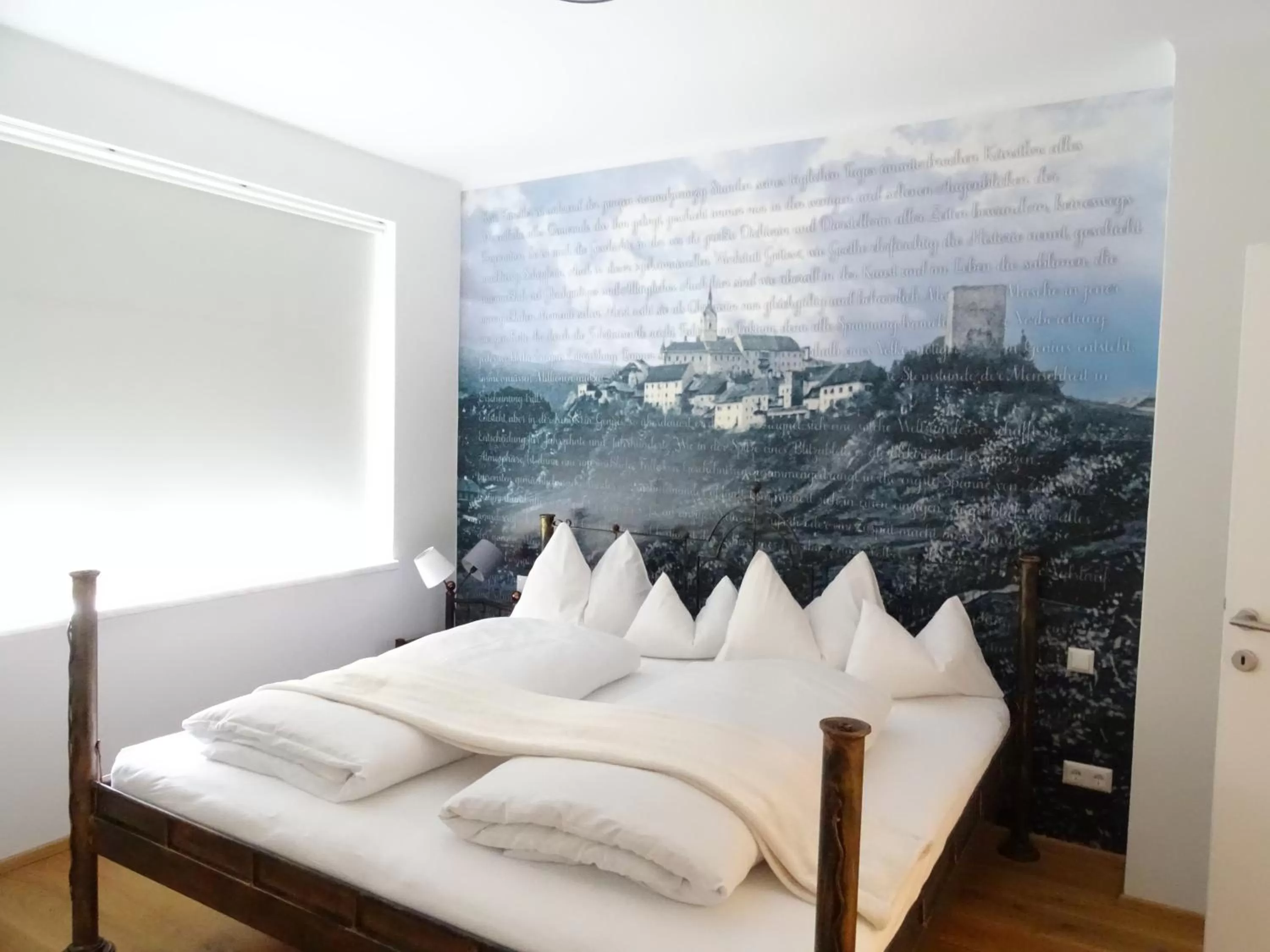 Bedroom, Bed in Bed and Breakfast Mittelkärnten