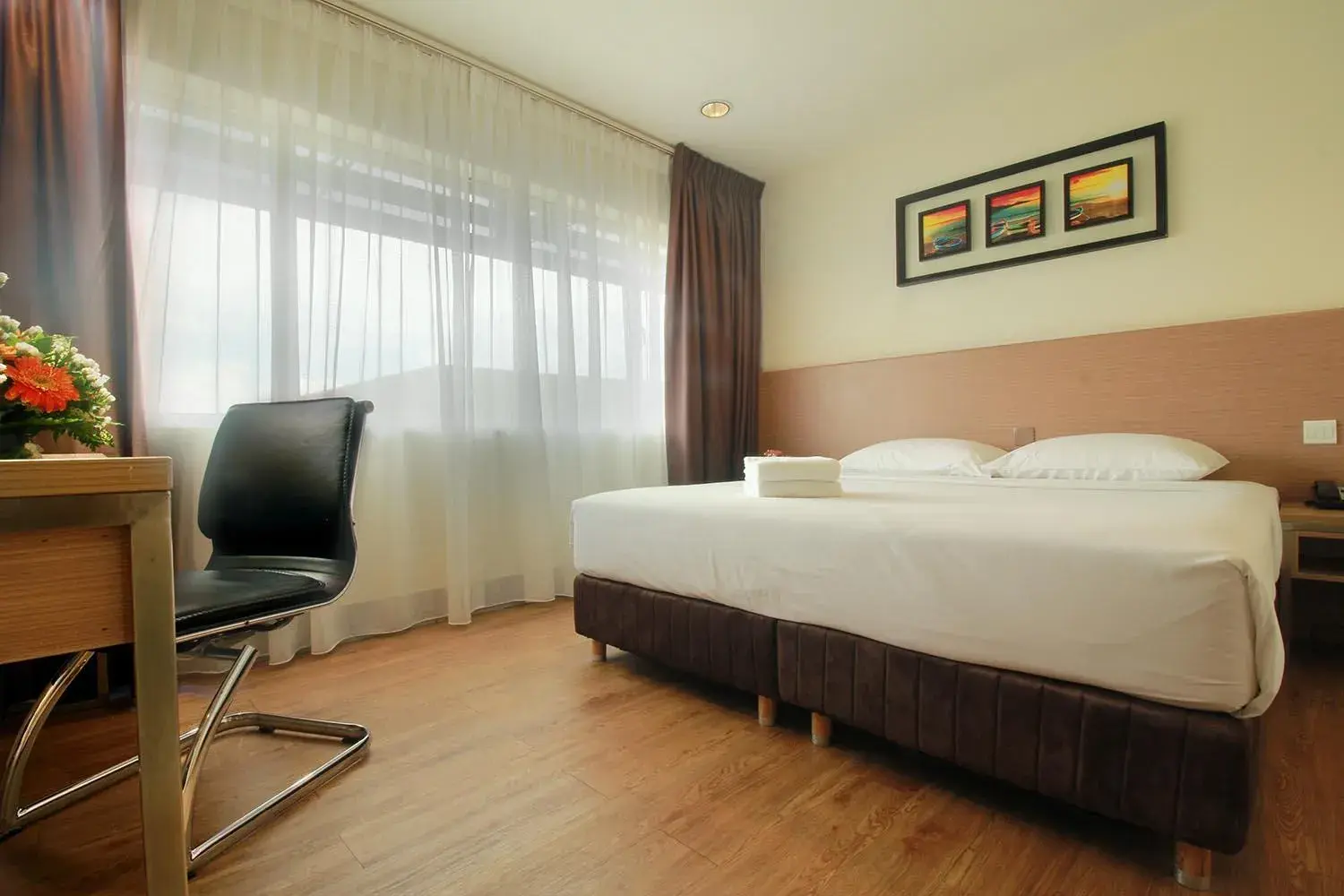 Bed in Hotel Pudu Plaza Kuala Lumpur