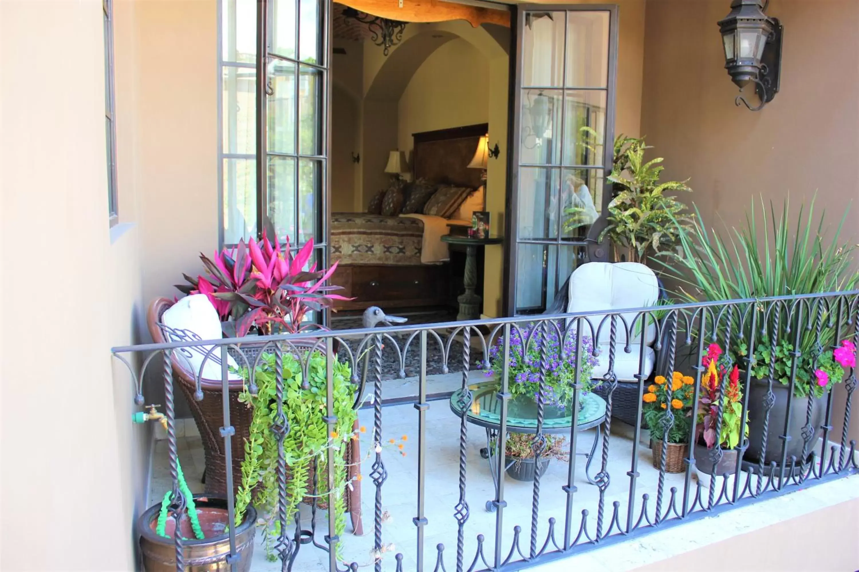 Patio in Casa Grande Luxury Boutique Hotel