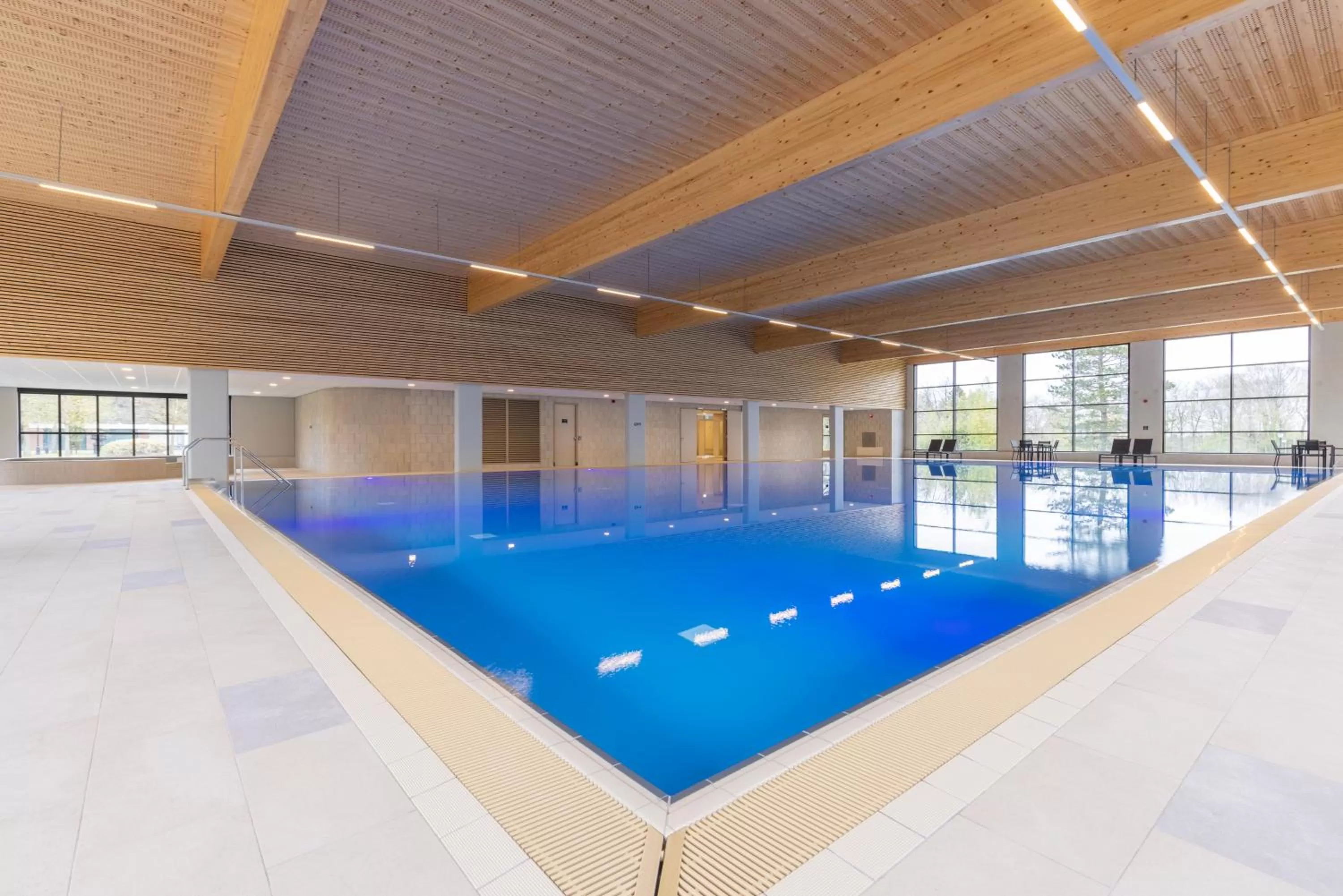 Swimming pool in Fletcher Familiehotel De Hunzebergen