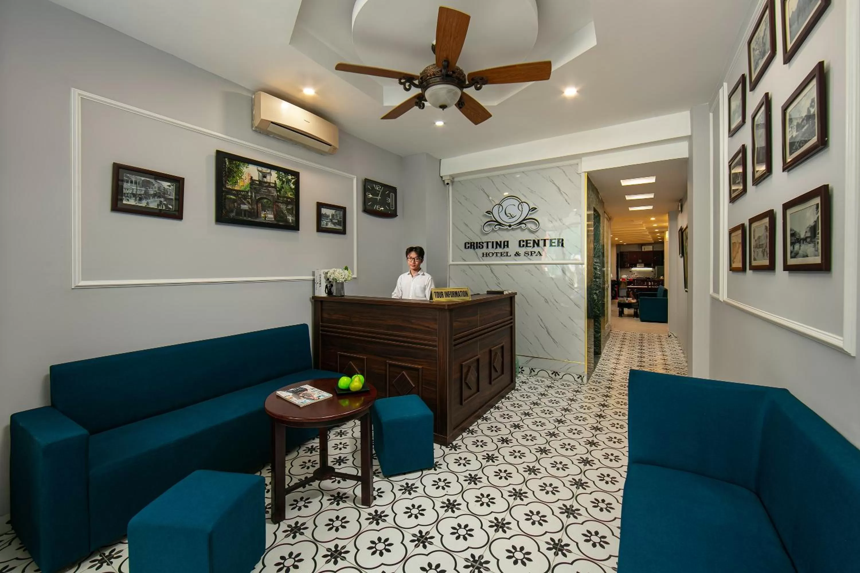 Lobby or reception, Lobby/Reception in Cristina Center Hotel & Spa