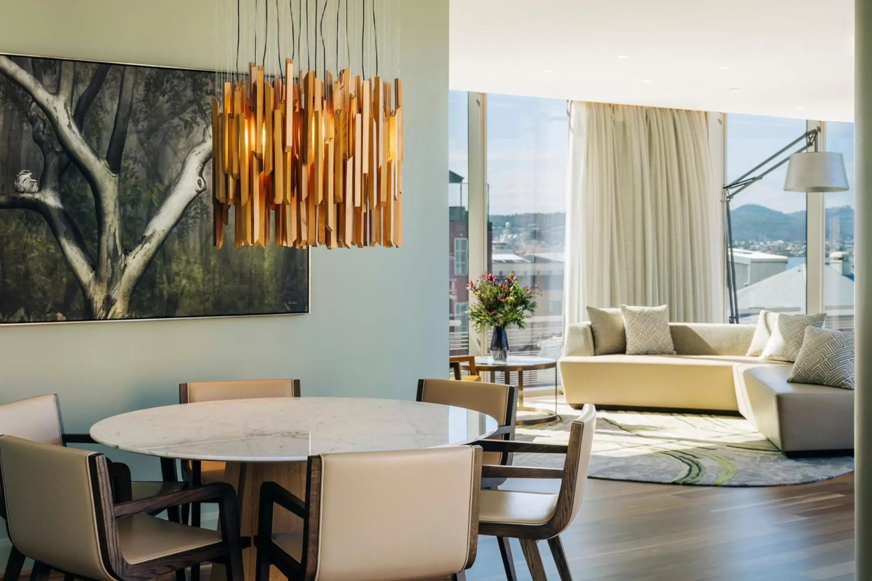 Bedroom, Dining Area in The Tasman, a Luxury Collection Hotel, Hobart