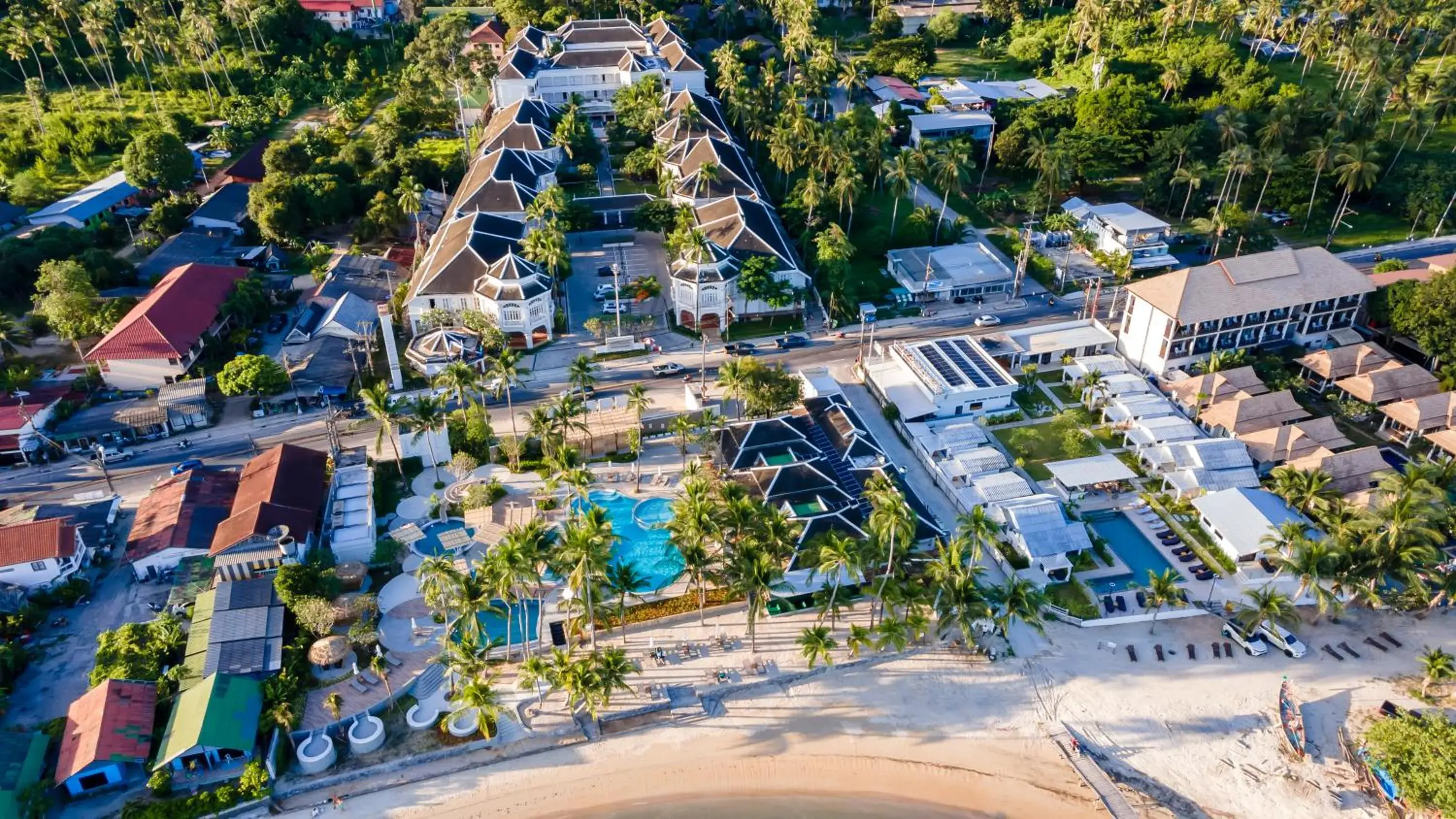 Property building, Bird's-eye View in Outrigger Koh Samui Beach Resort - SHA Extra Plus