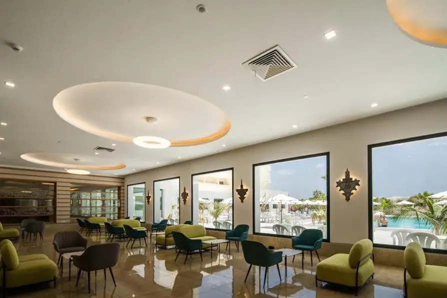 Lobby or reception in Dar Khayam Lobby or reception in Dar Khayam
