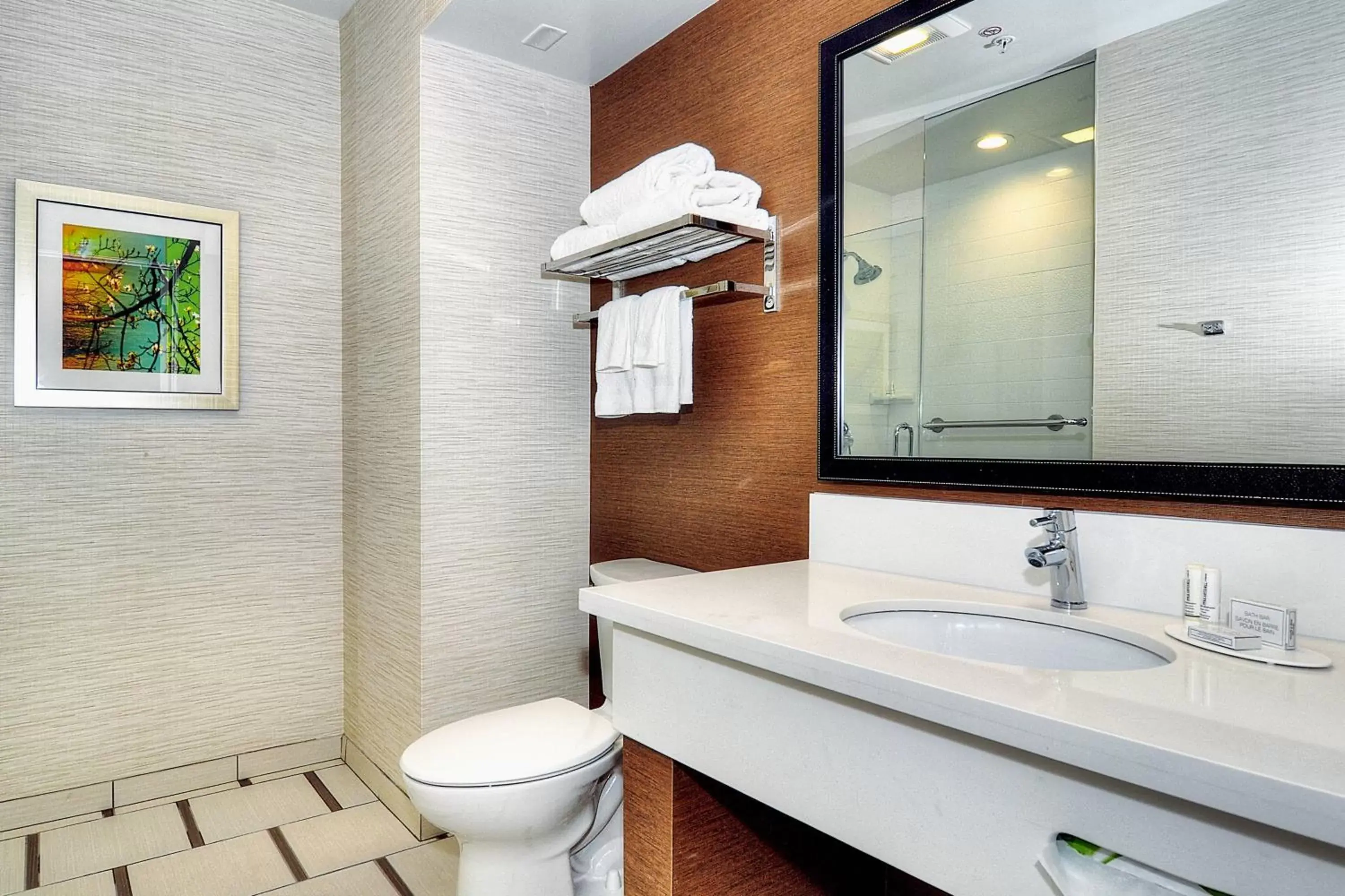 Bathroom in Fairfield Inn & Suites by Marriott Los Angeles Rosemead