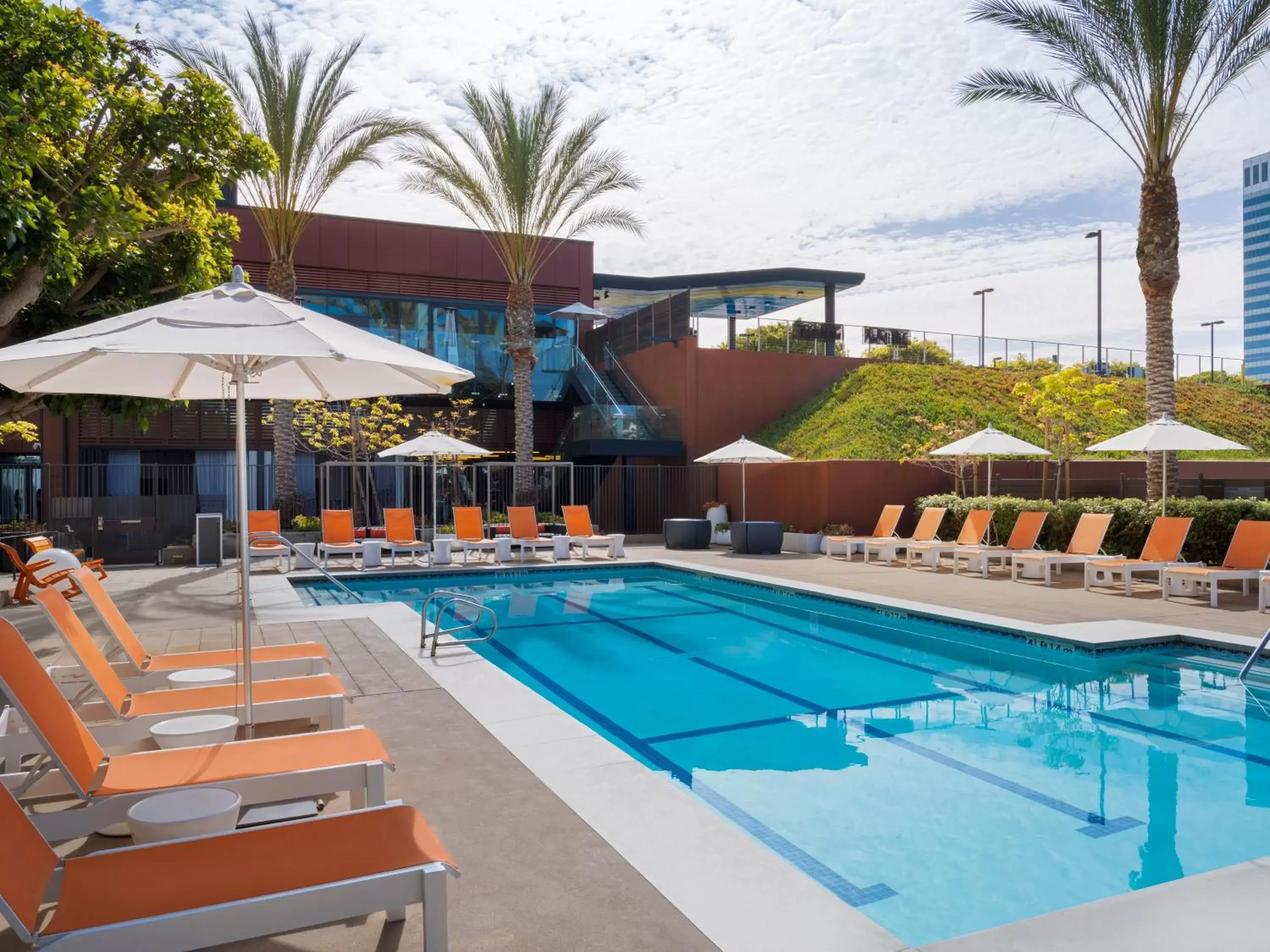 Pool view, Swimming Pool in Aloft El Segundo - Los Angeles Airport