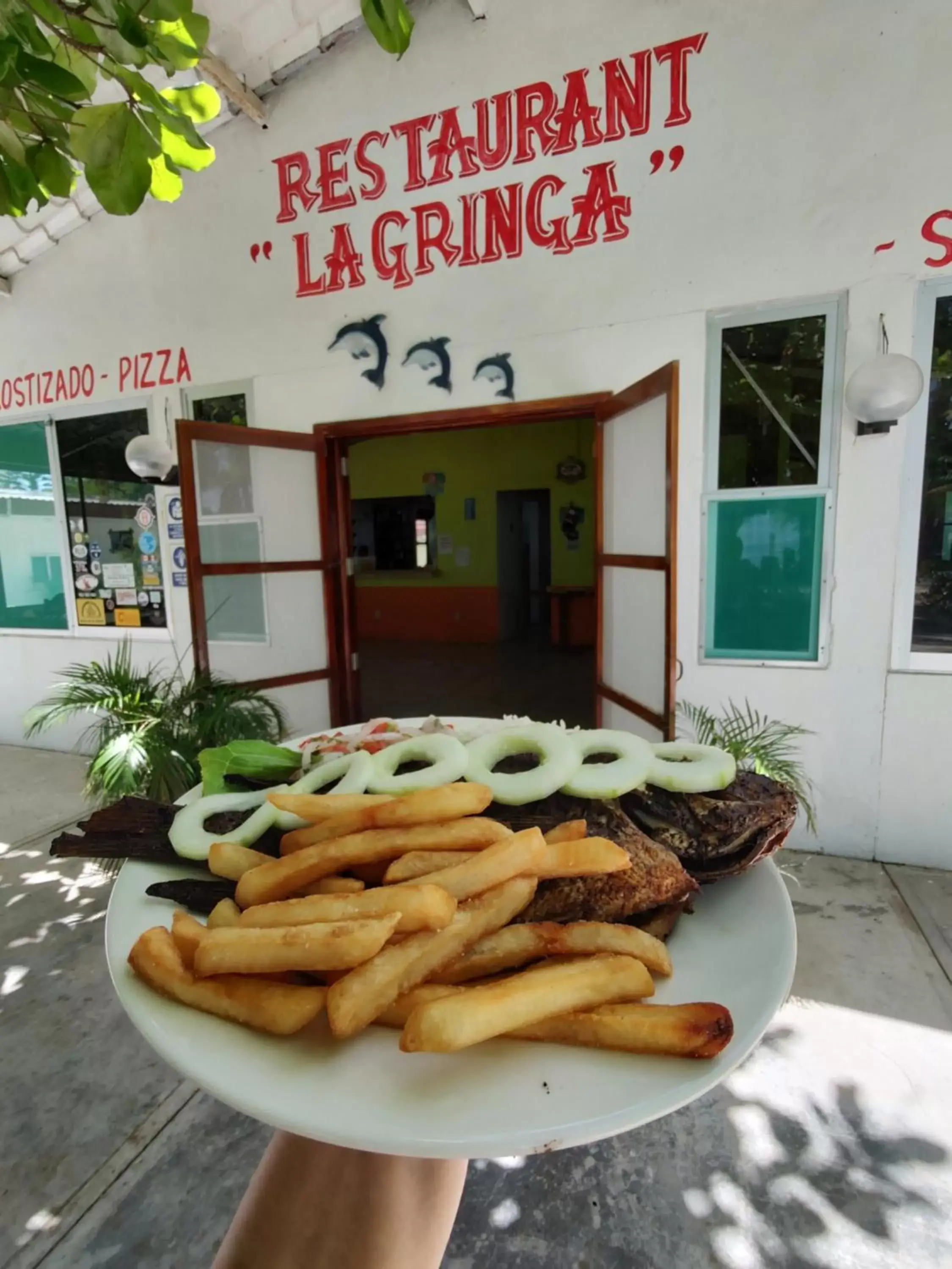 Restaurant/places to eat in Freedom Shores "La Gringa" Hotel - Universally Designed