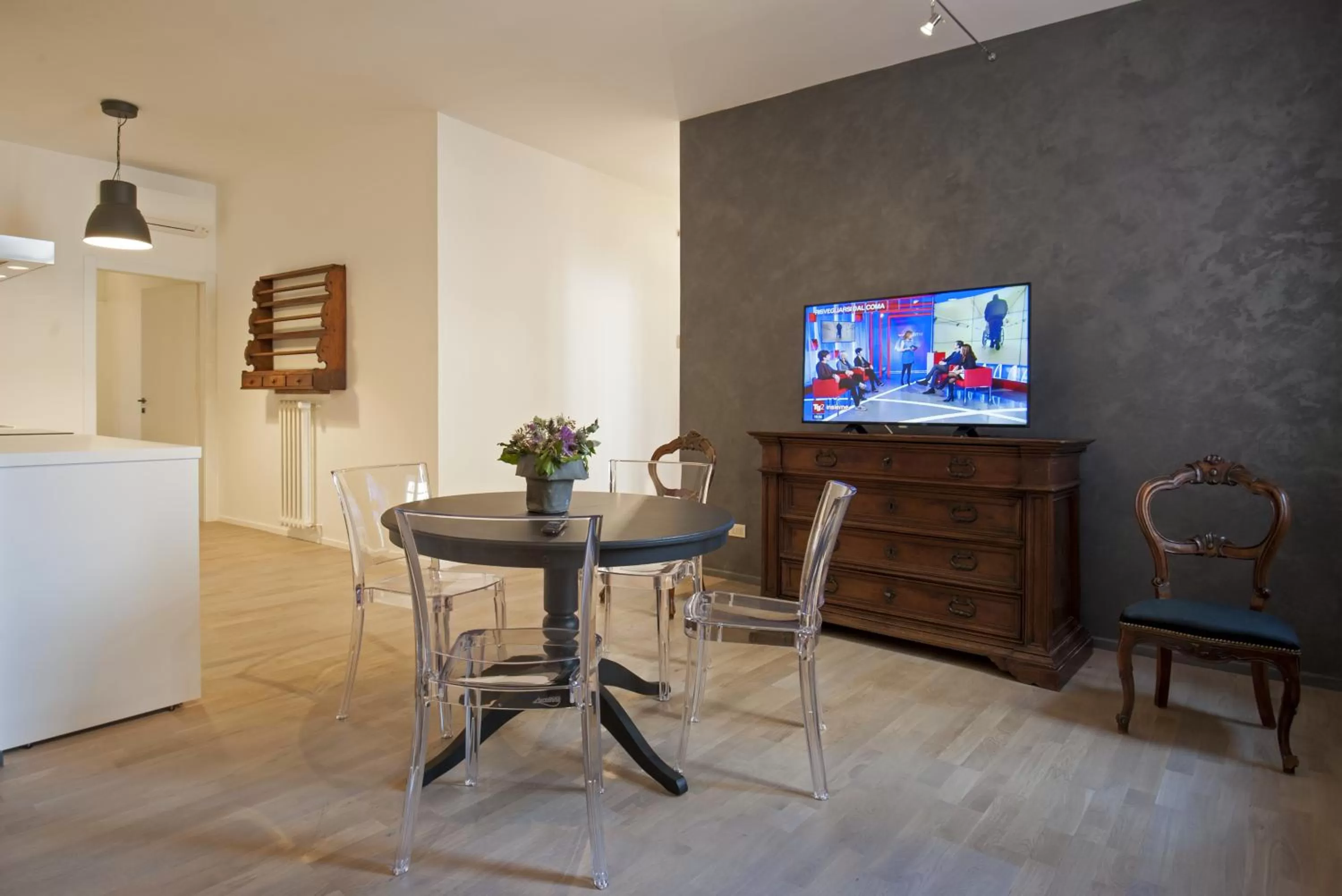 Living room in Palazzo Dalla Rosa Prati