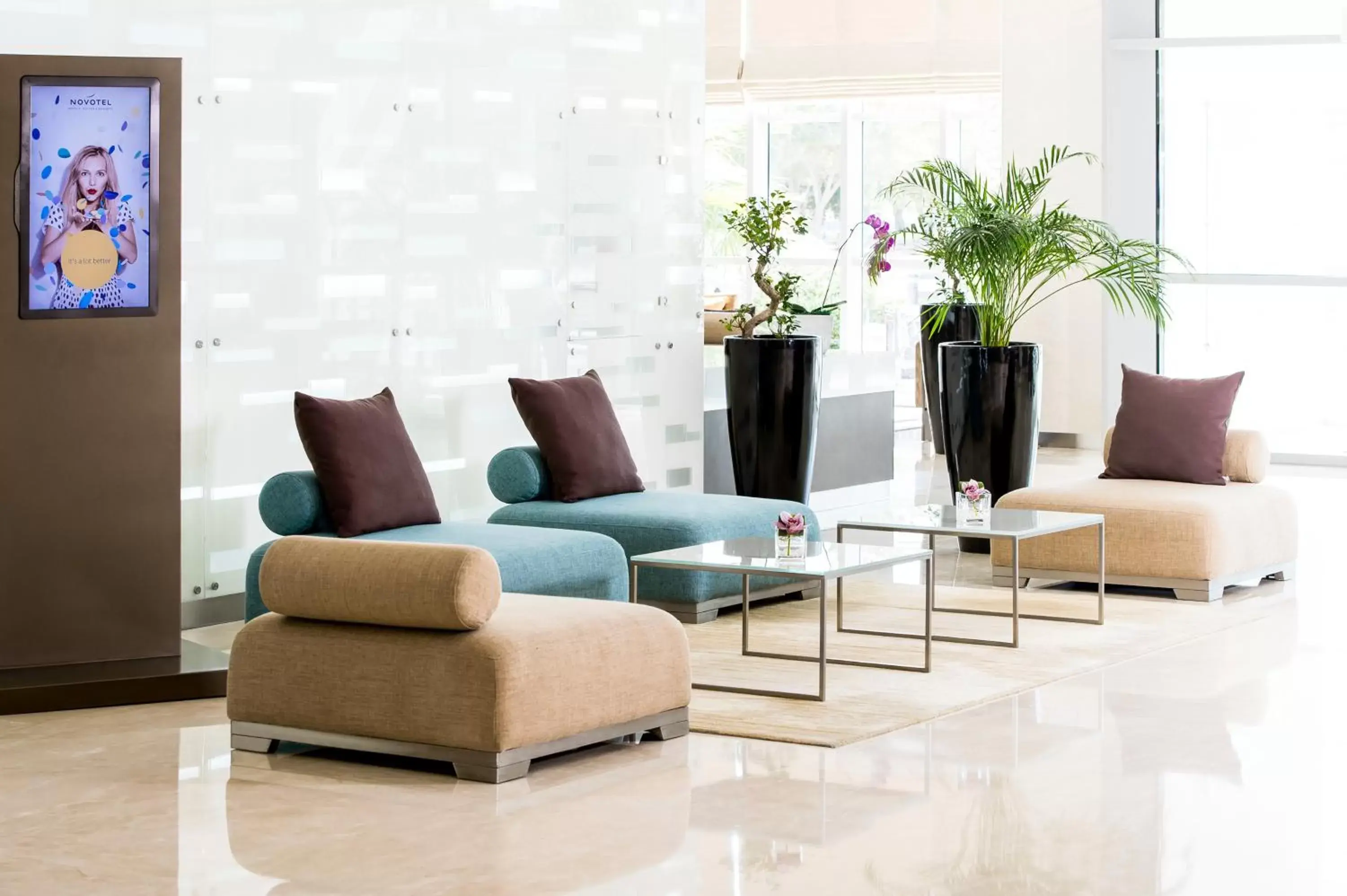 Lobby or reception, Seating Area in Novotel Abu Dhabi Gate