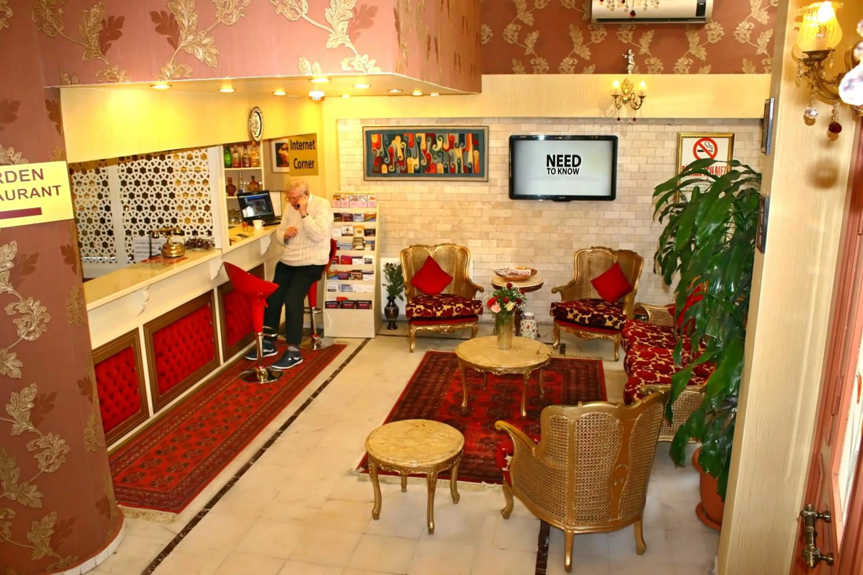 Lobby or reception in Divas Hotel