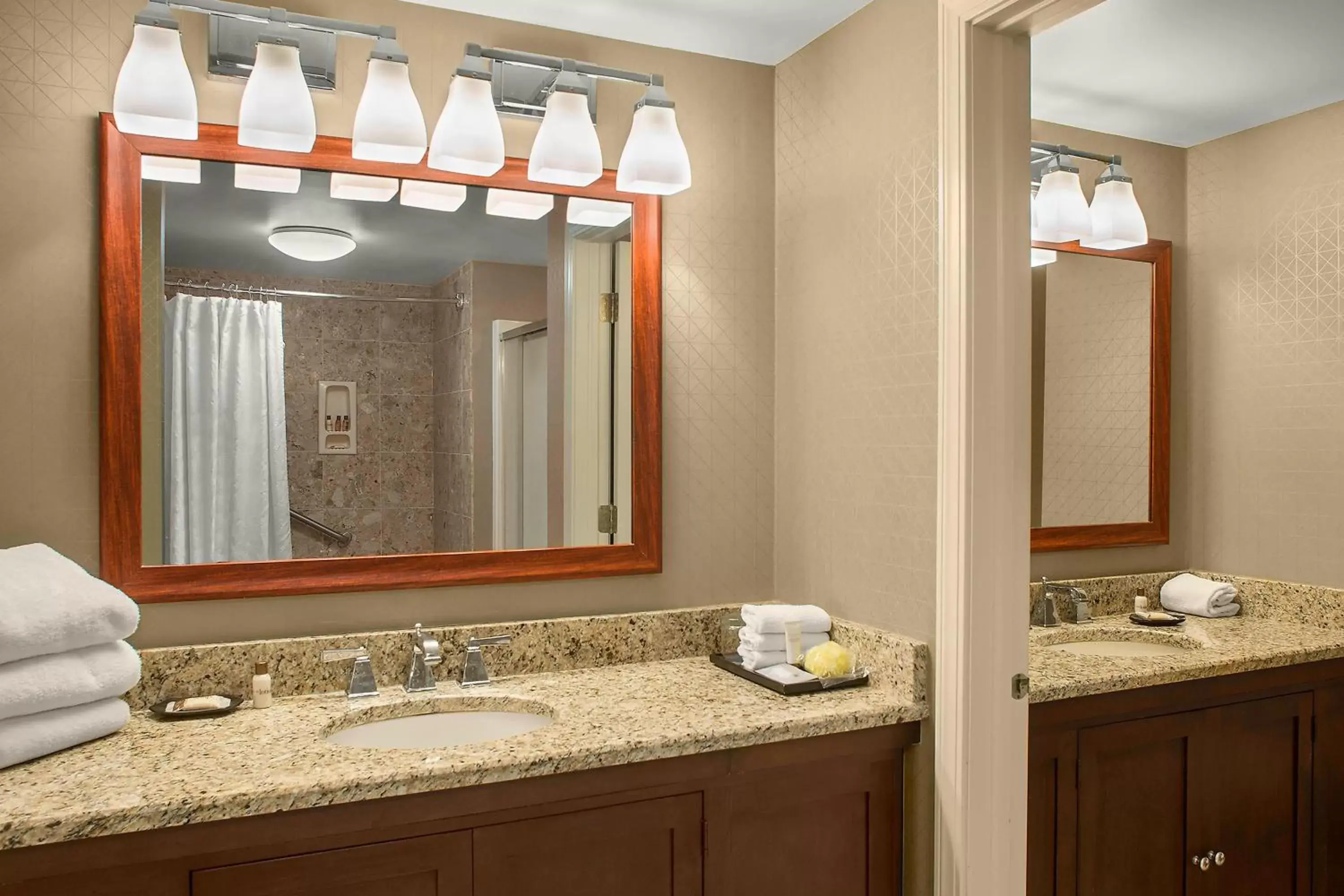 Bathroom in Sheraton Suites Akron Cuyahoga Falls