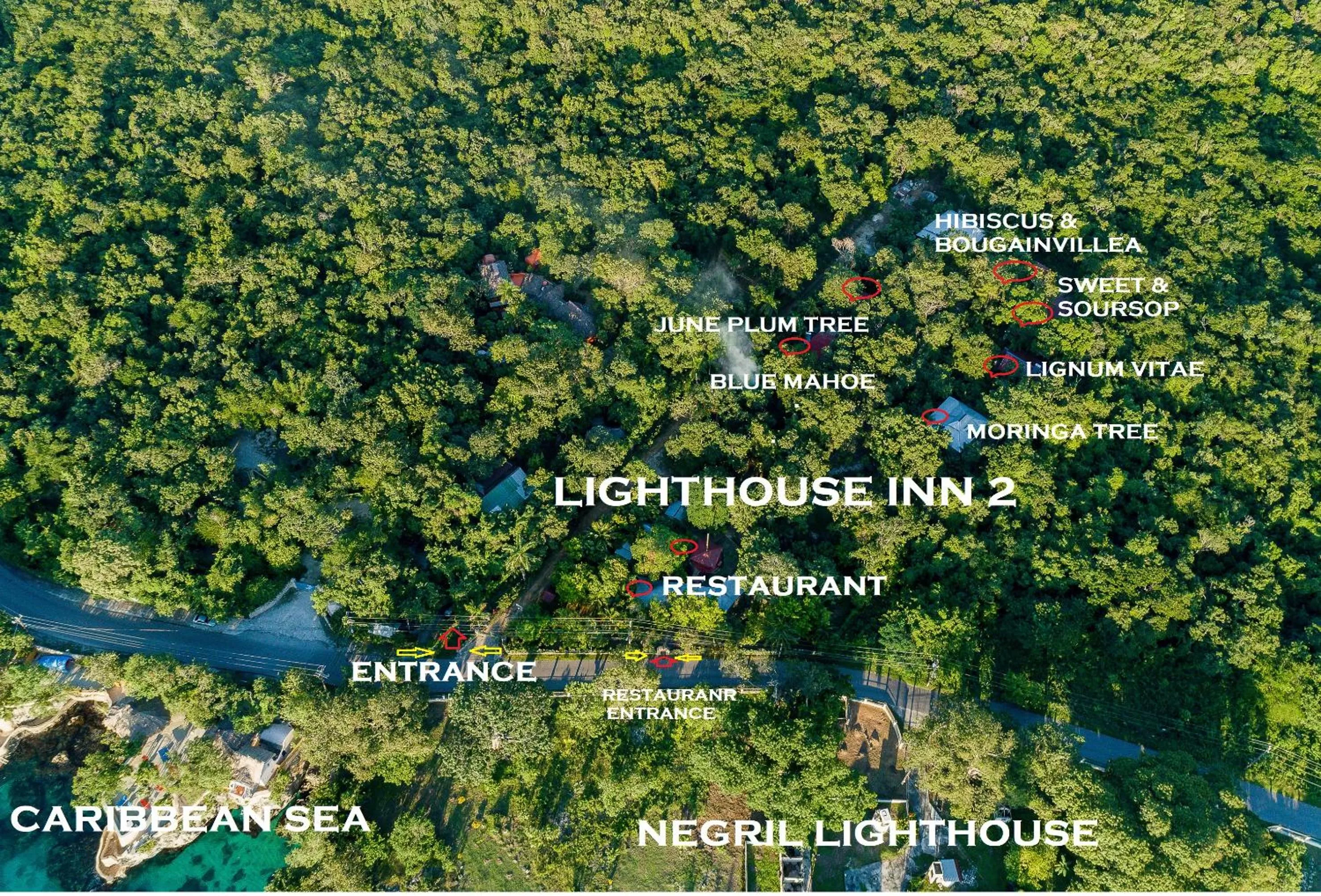 Location, Bird's-eye View in Lighthouse Inn 2