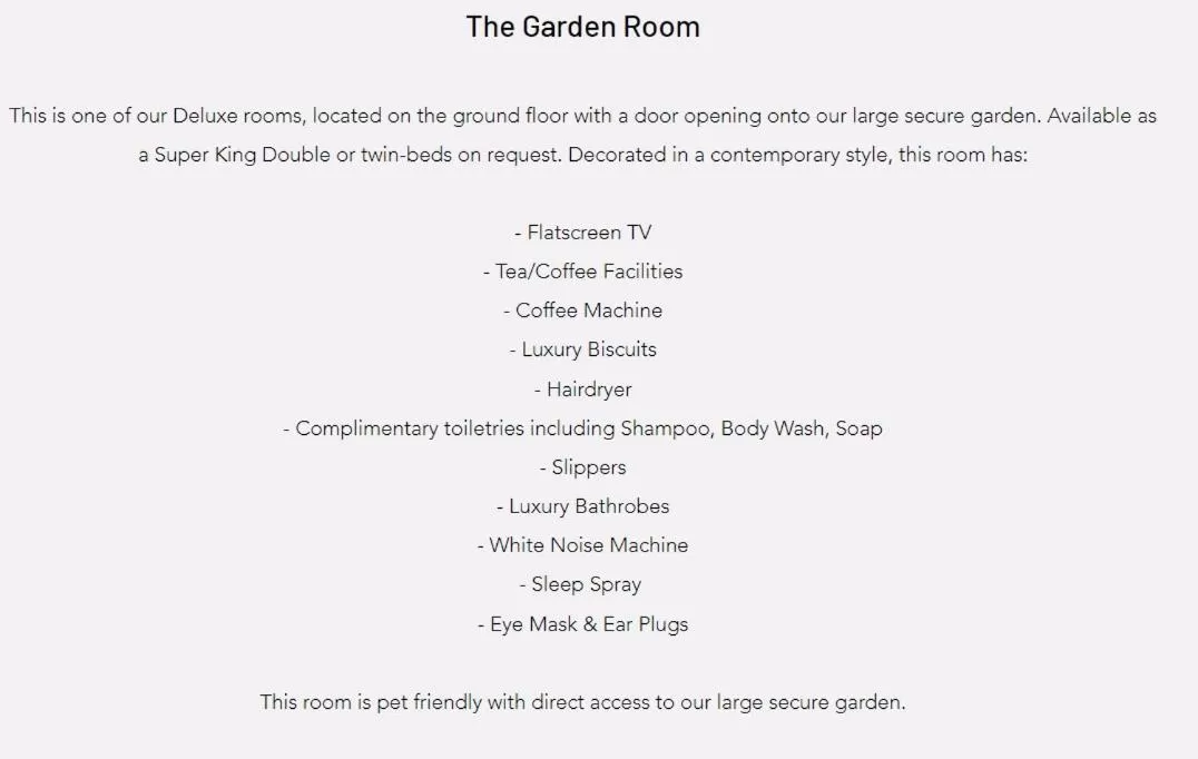 Bedroom in The Ashleigh - Dog Friendly