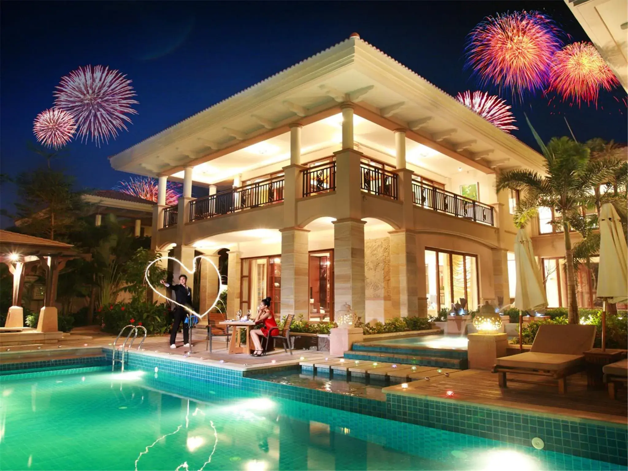 Pool view, Property Building in Howard Johnson Resort Sanya Bay