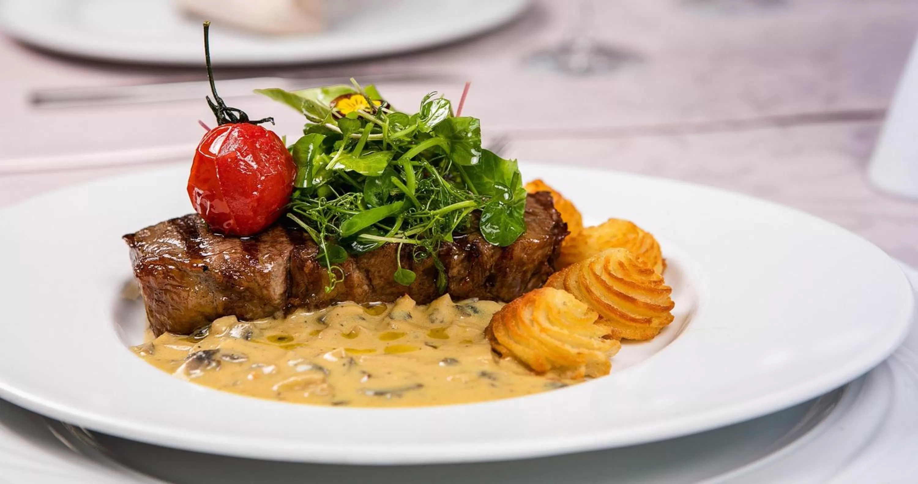 Food close-up in Alpin Resort Hotel