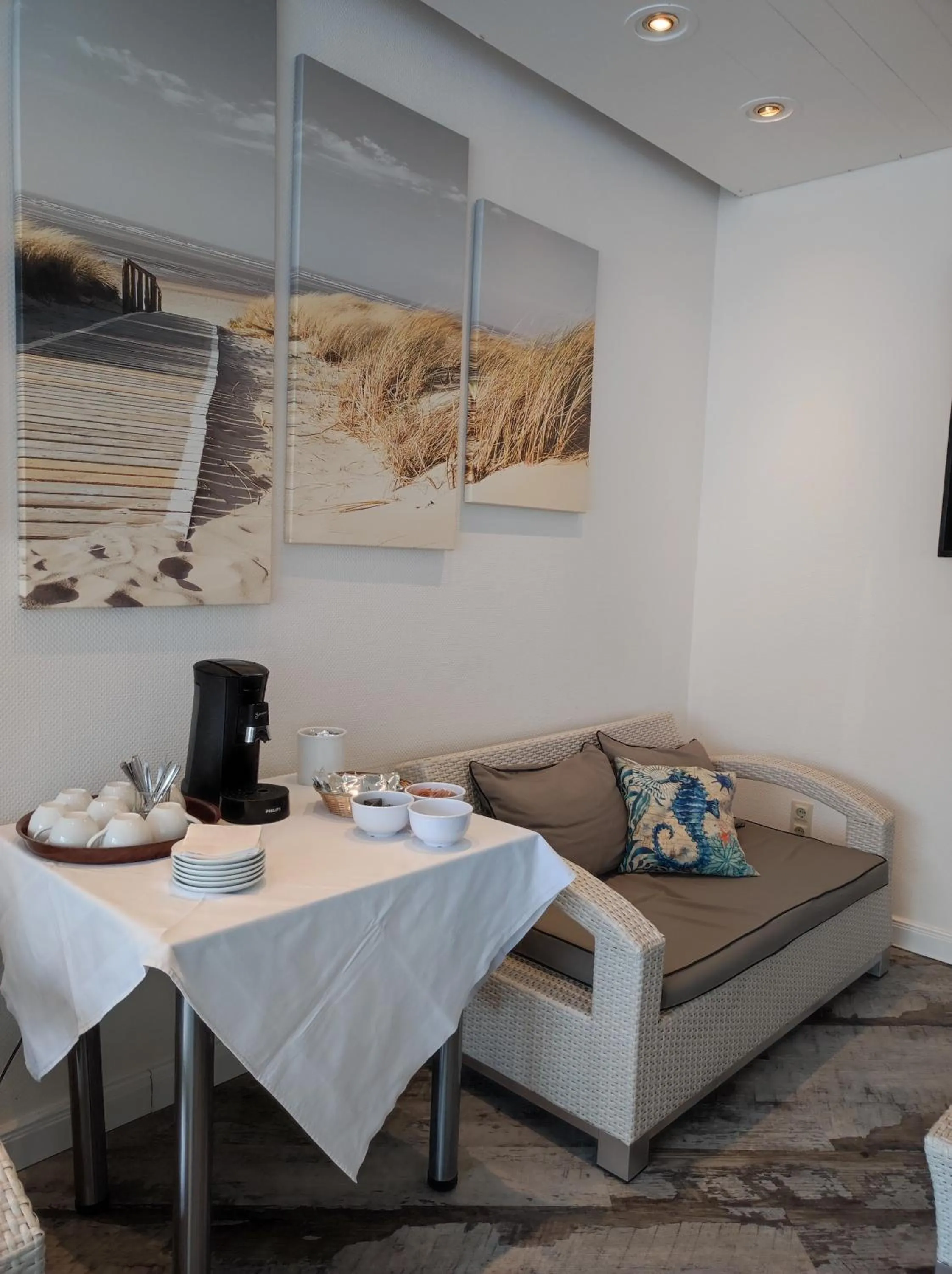 Coffee/tea facilities in Nordsee Hotel Borkum