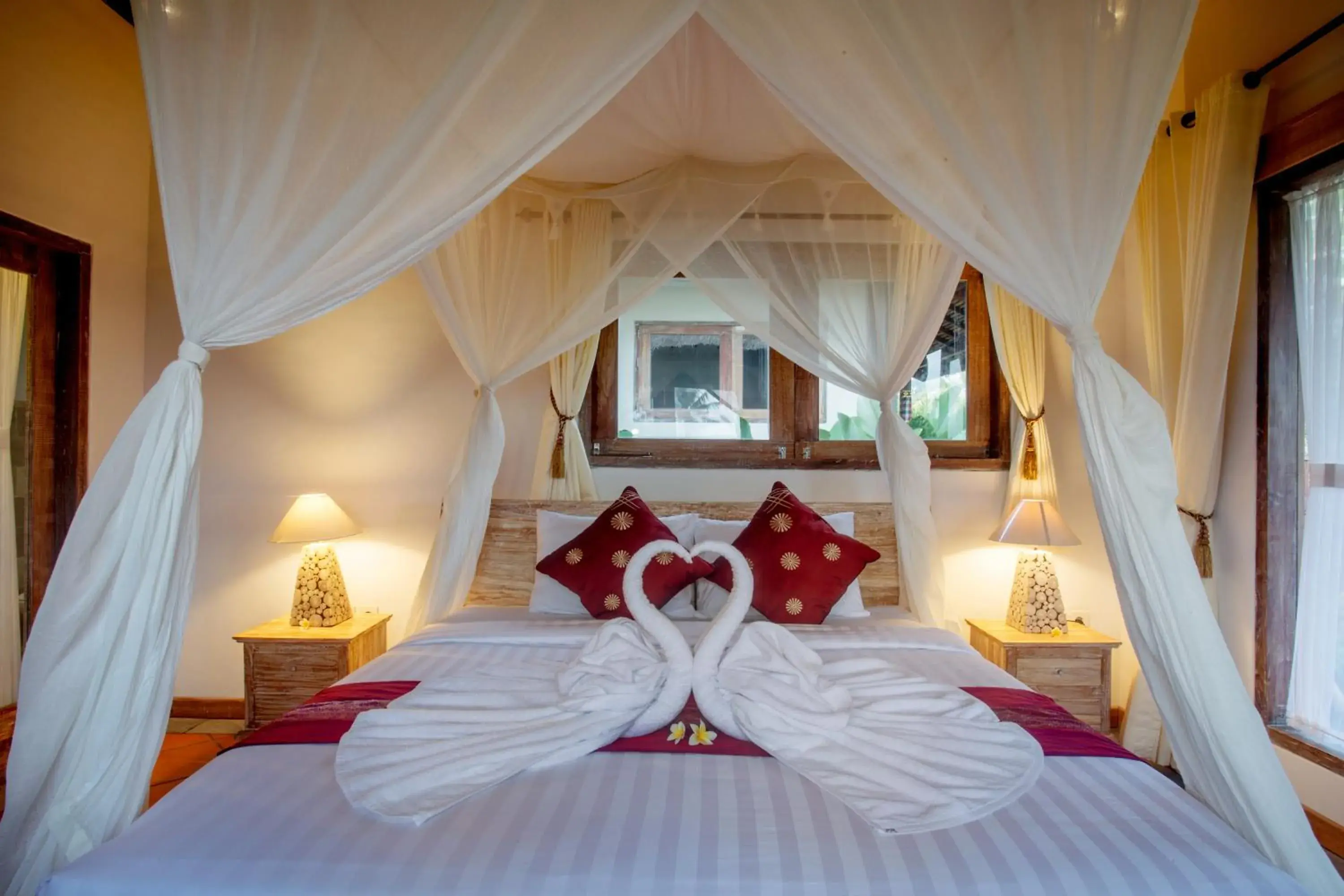 Bedroom, Bed in Ubud Luwih Nature Retreat