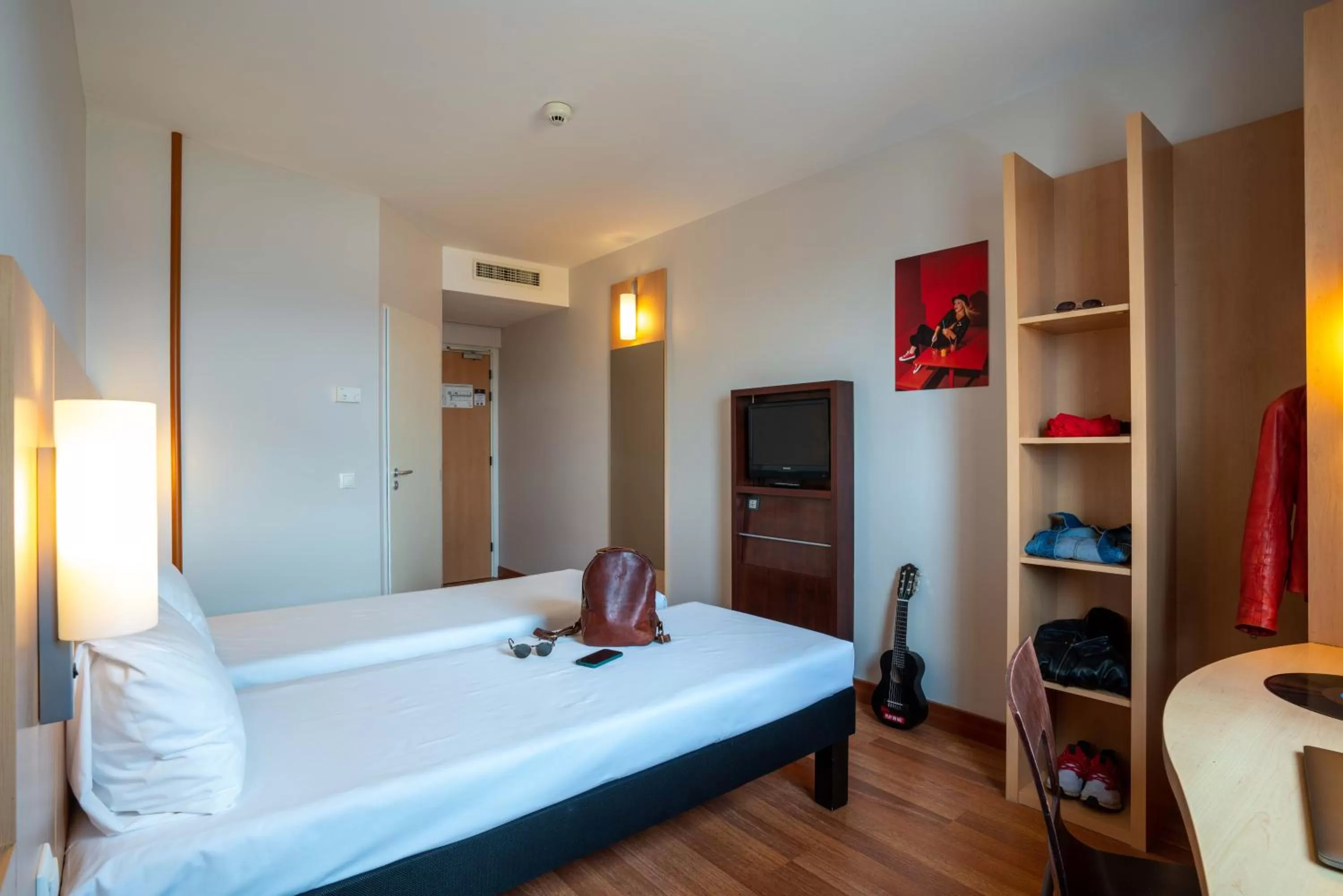 Bed in Ibis Hotel Plzeň